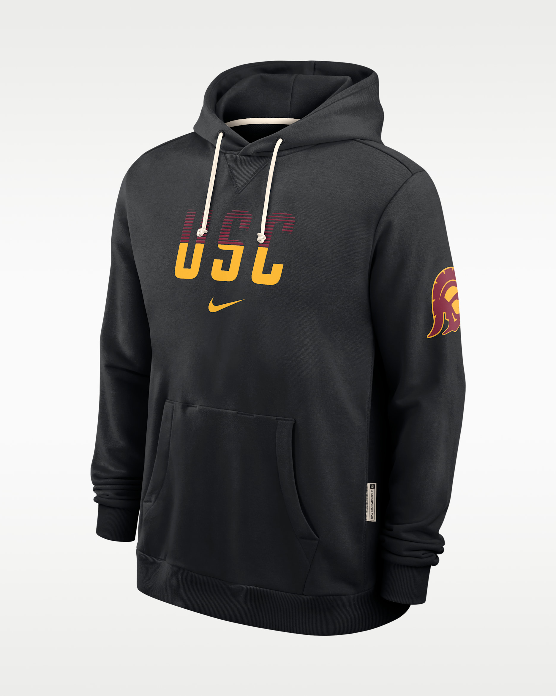 USC Sideline Standard Issue Men's Nike Dri-FIT College Pullover Hoodie - Black