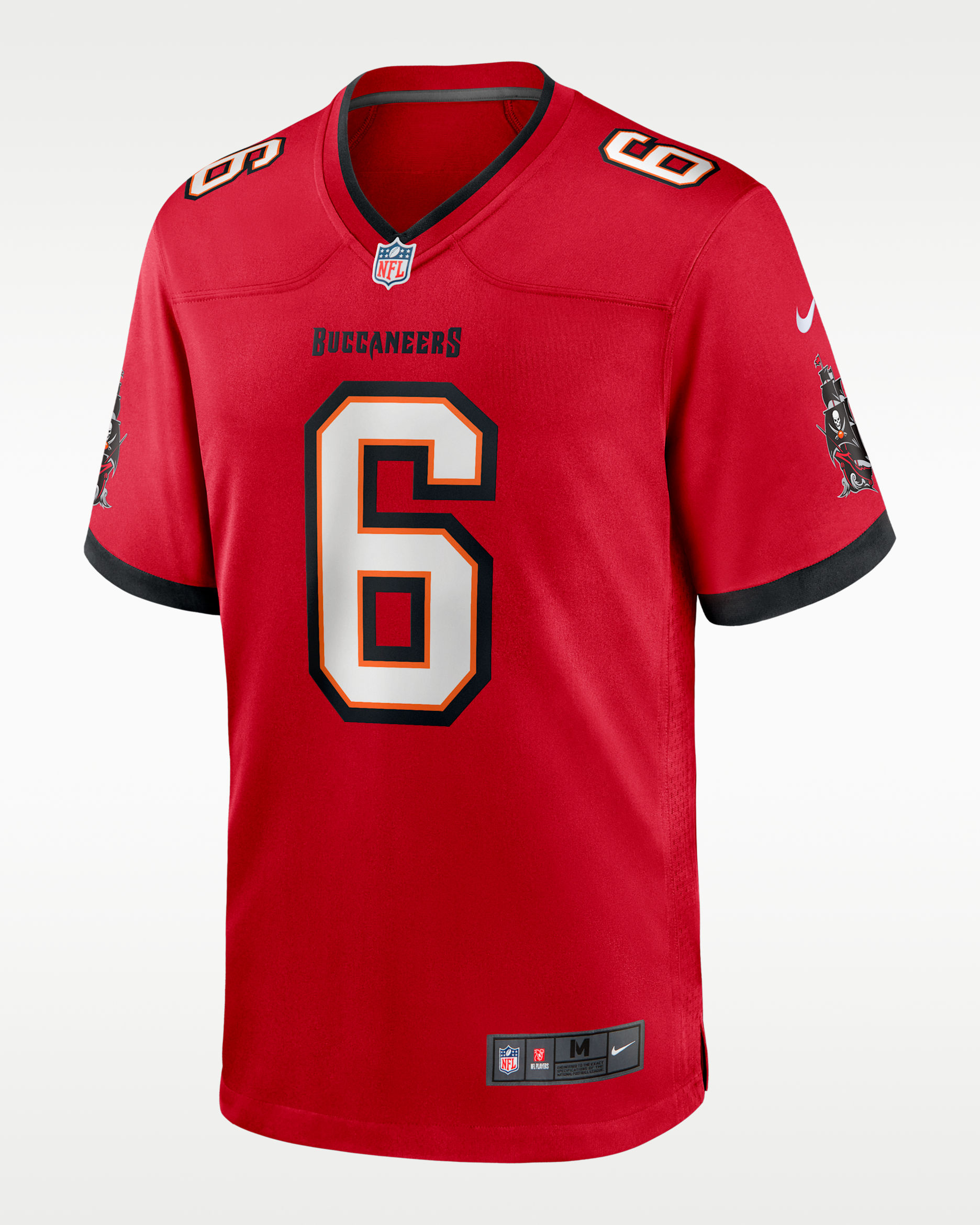 Baker Mayfield Tampa Bay Buccaneers Camiseta para el partido de la NFL Nike - Hombre - Gym Red