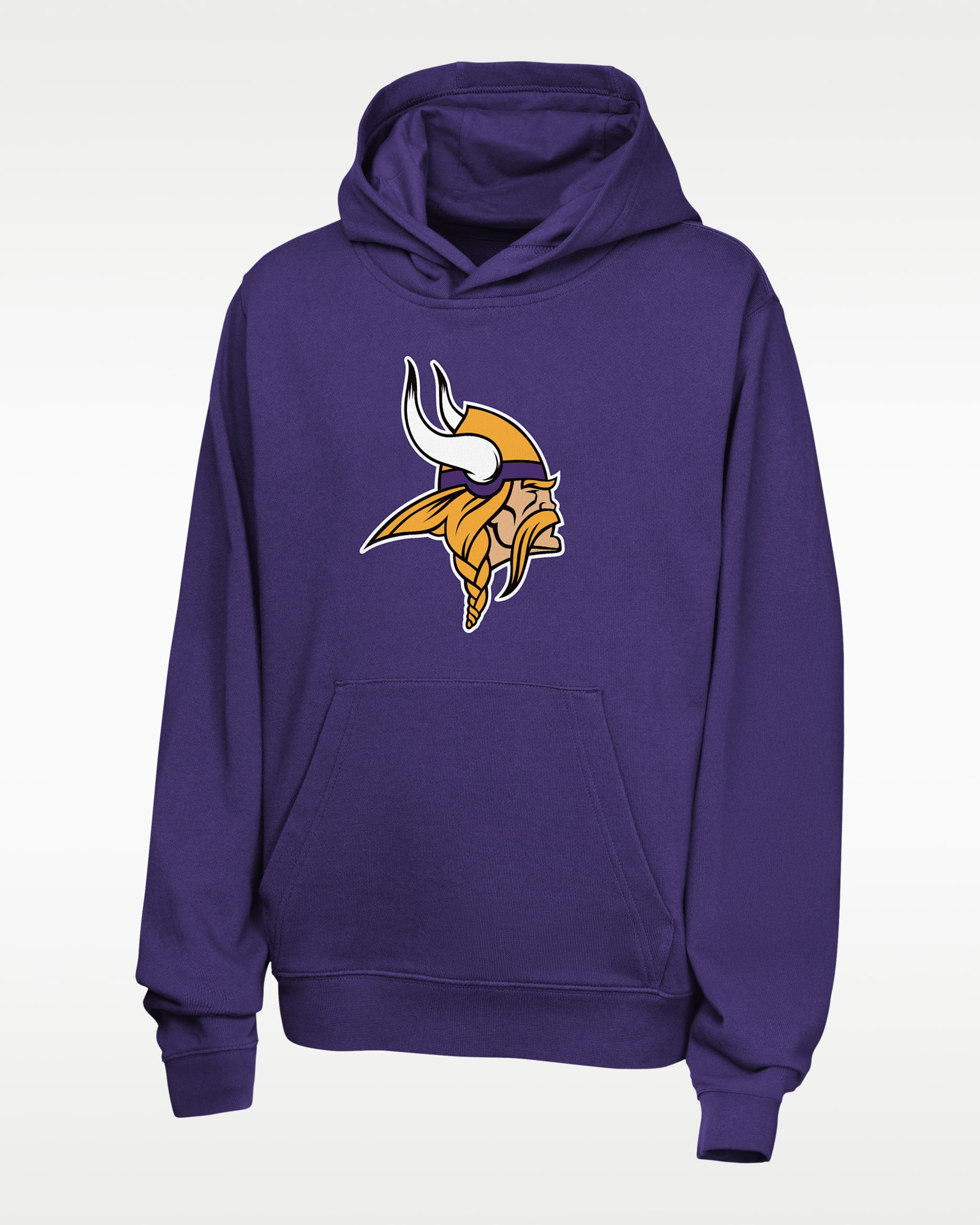 Justin Jefferson Minnesota Vikings Big Kids' Nike NFL Pullover Hoodie - Purple