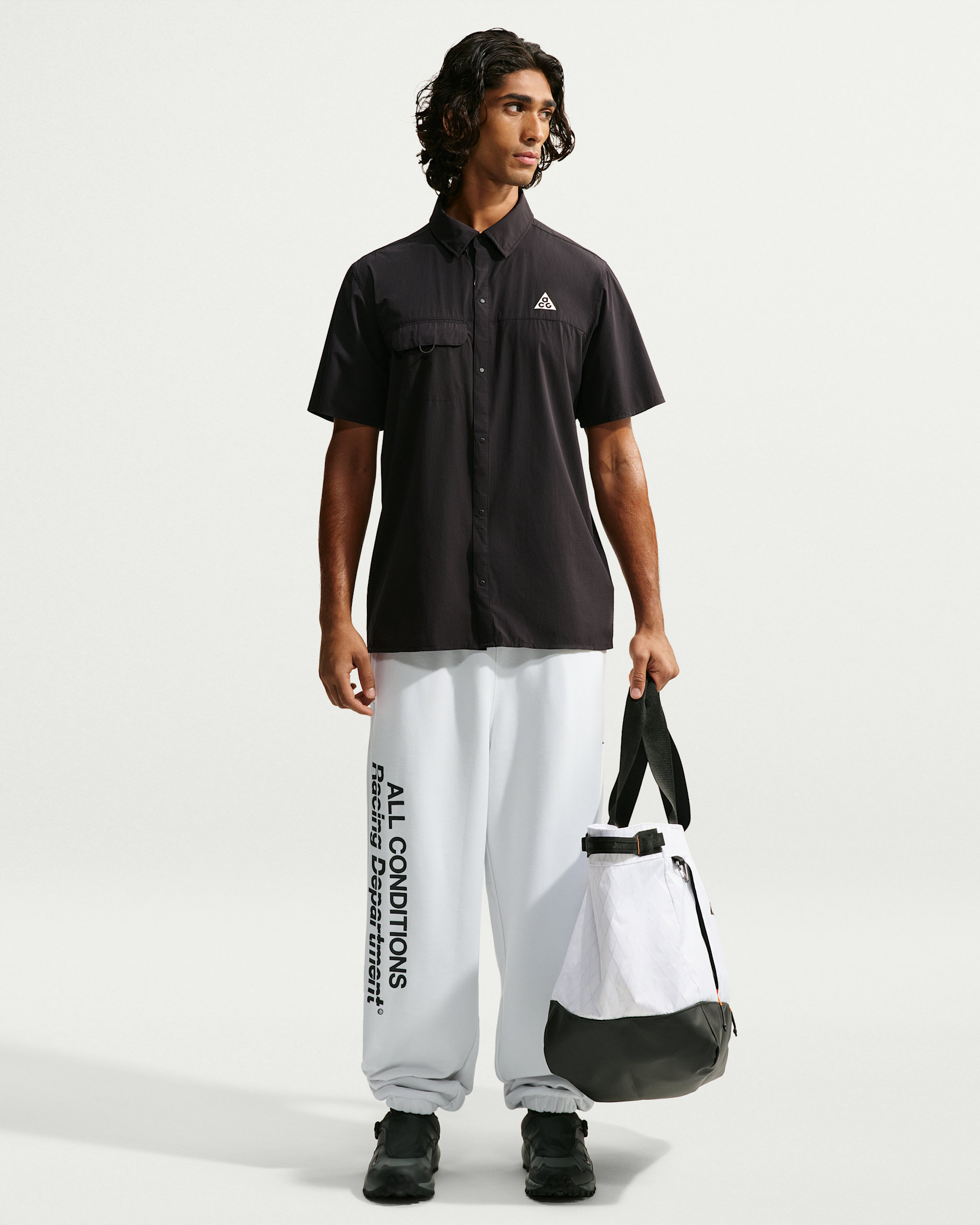 ACG "Tuff Fleece" Pantalón Dri-FIT - Summit White/Negro