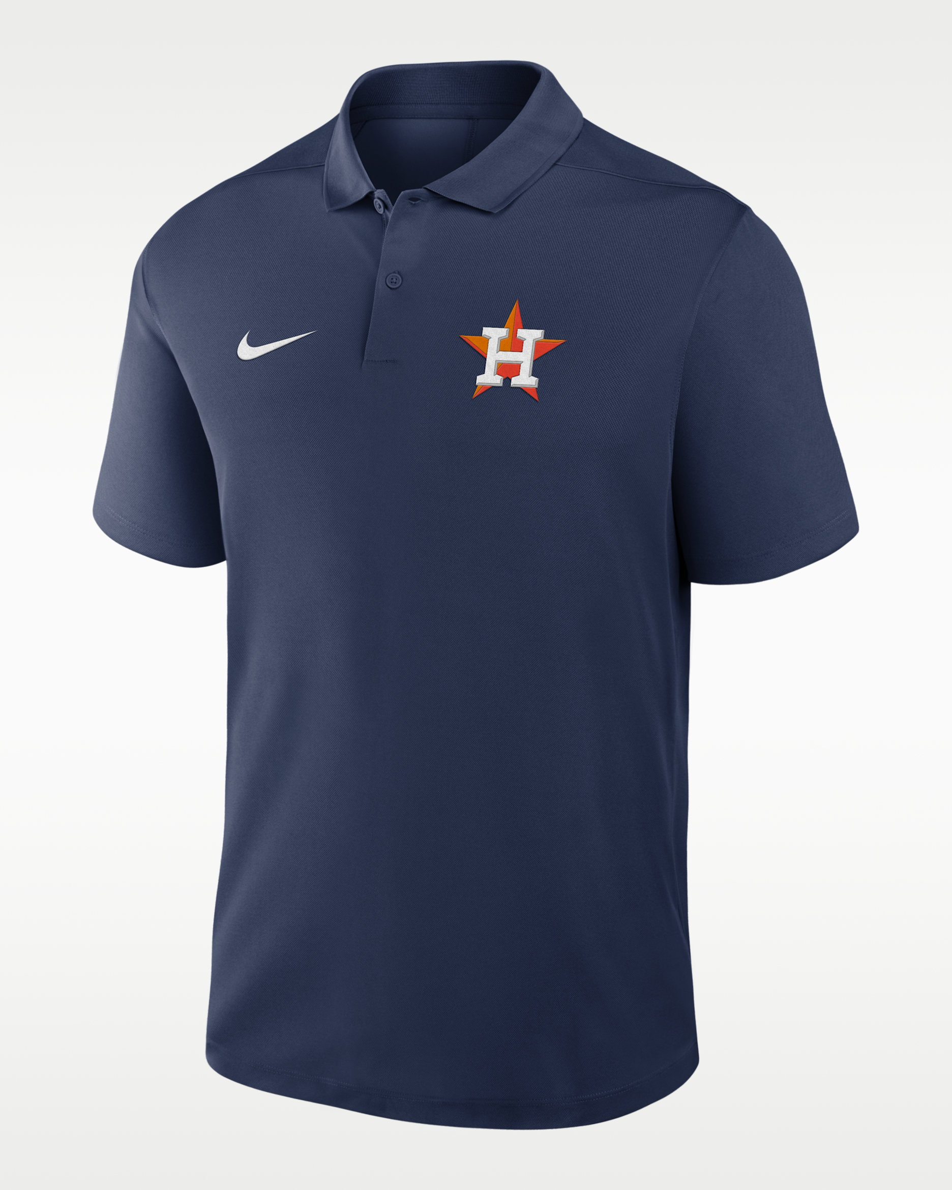 Polo Nike de la MLB Victory para hombre Houston Astros - Azul marino medianoche