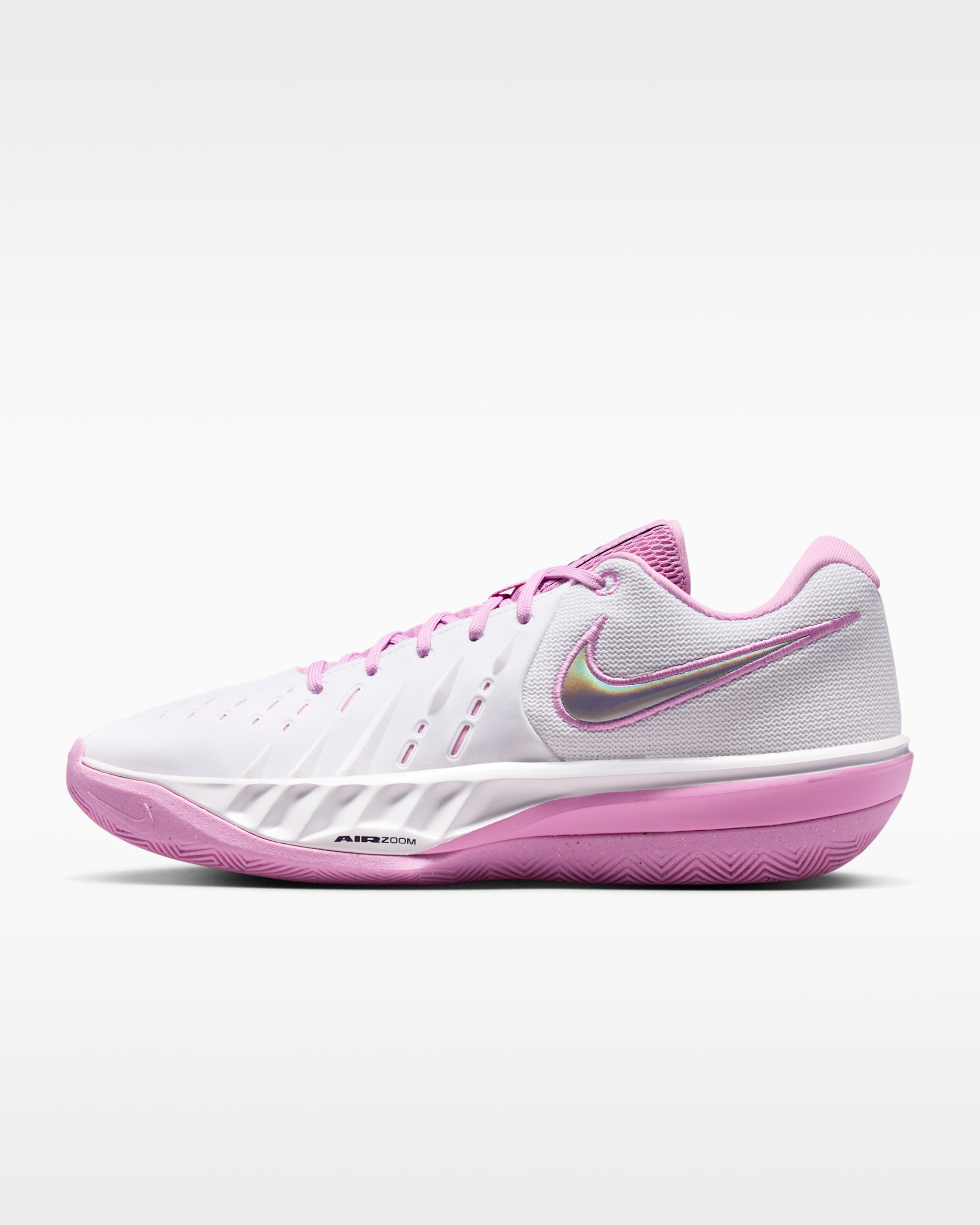 Tenis de básquetbol Nike G.T. Cut Academy 2 - Blanco/Magenta claro/Blanco cumbre/Morado dinastía