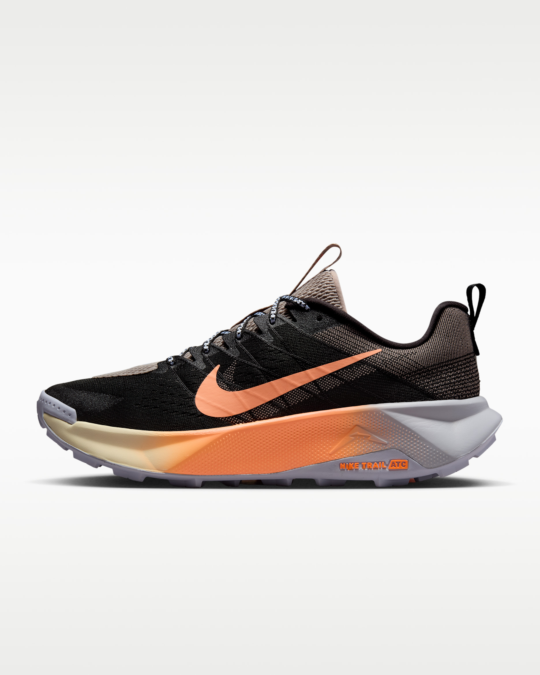 Nike Wildhorse 10 Men's Trail-Running Shoes - Black/Malt/Ghost/Orange Pulse