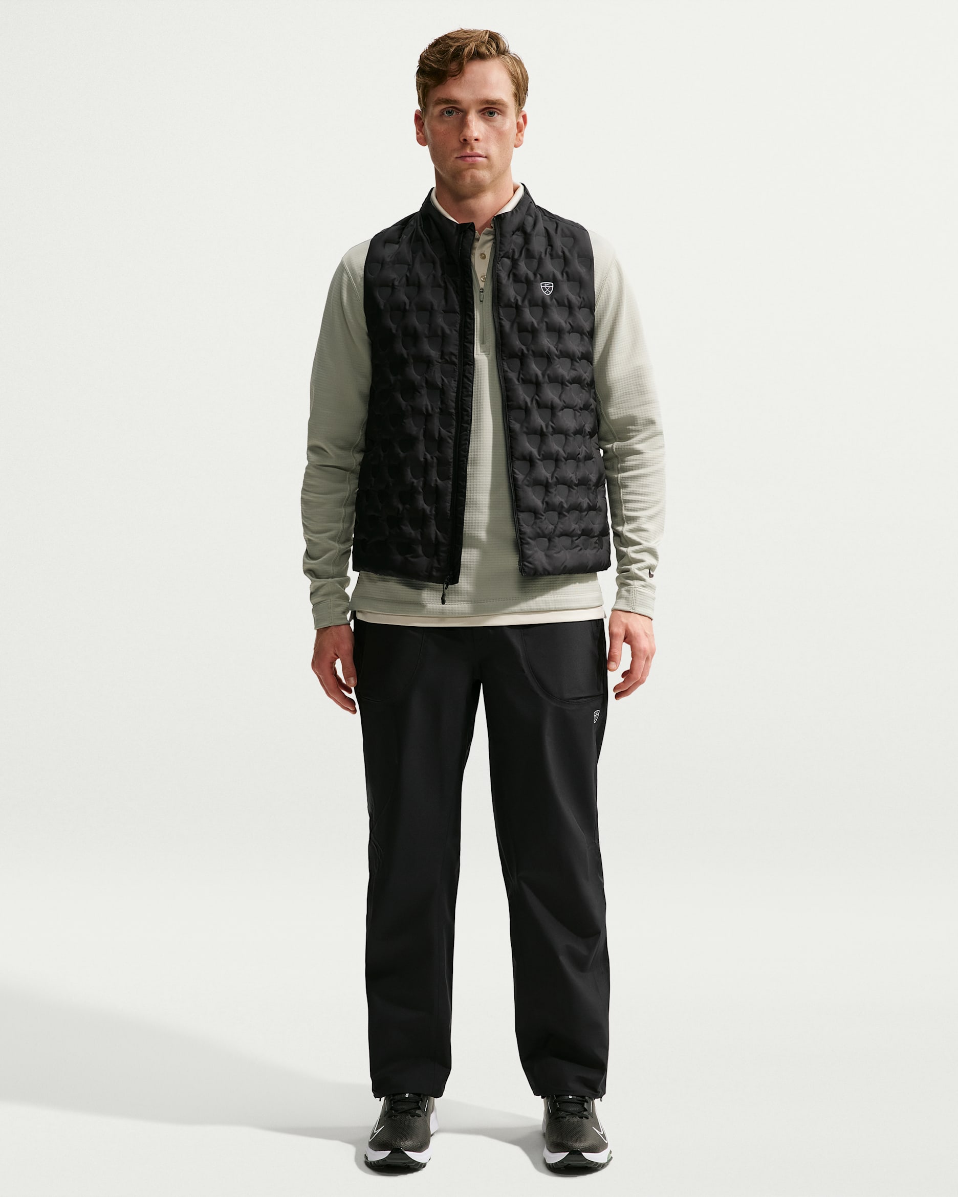 Nike Par Men's Storm-FIT ADV Golf Pants - Black/Black/White