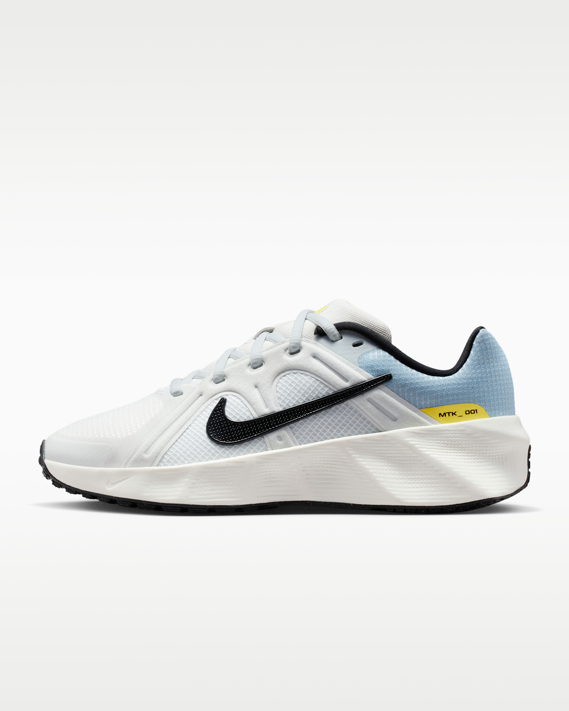 Sko Nike Metro Tek för kvinnor - Summit White/Off White/Light Armory Blue/Svart