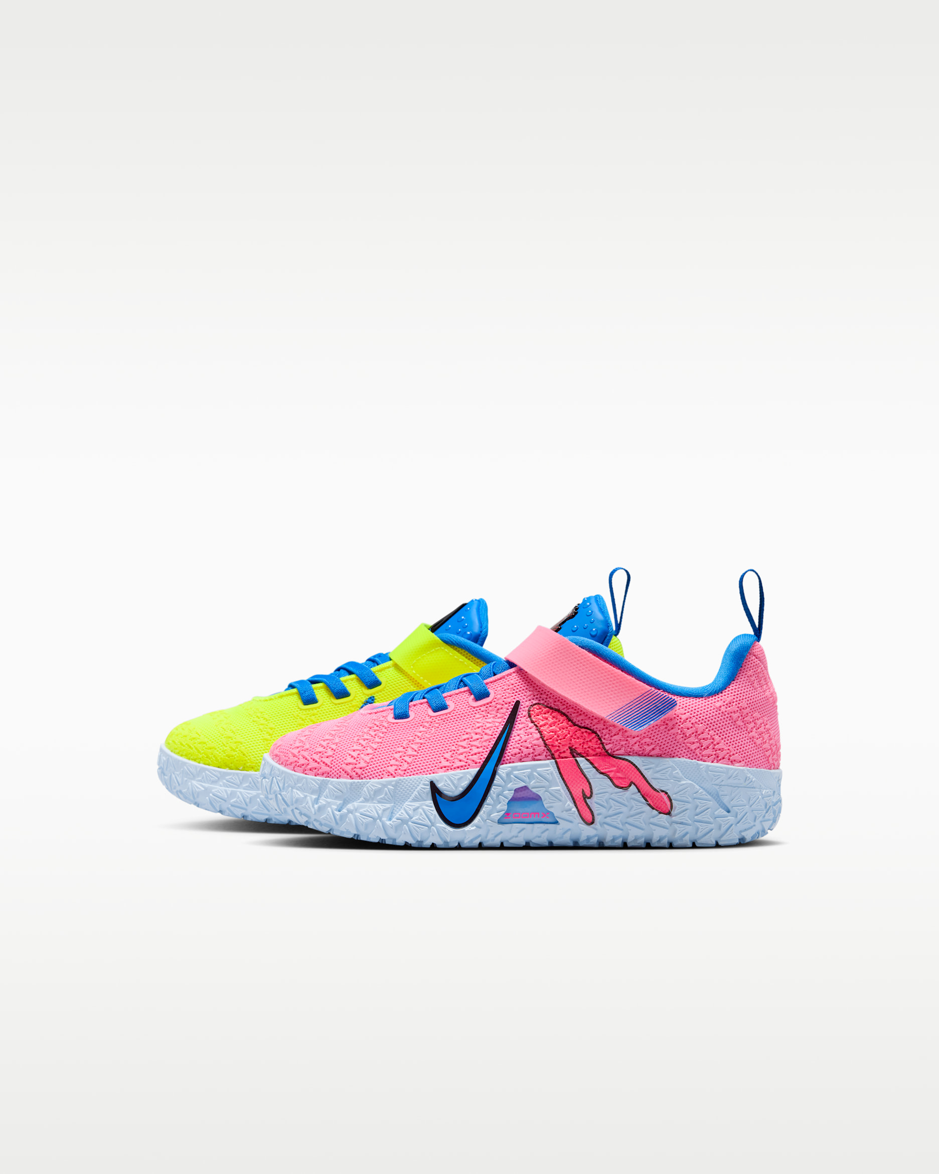 Ja 3 x "Kool Aid" Little Kids' Basketball Shoes - Lemon Venom/Deep Royal Blue/Light Green Spark/Light Photo Blue