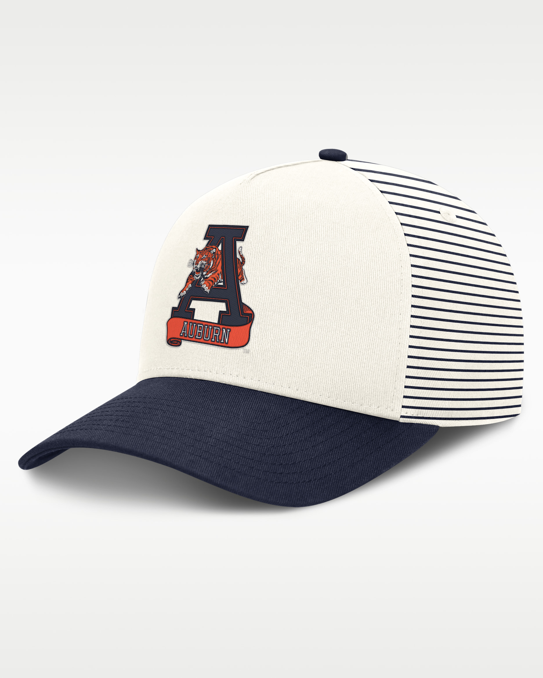 Auburn Rise Men's Nike Dri-FIT College A-Frame Adjustable Hat - White