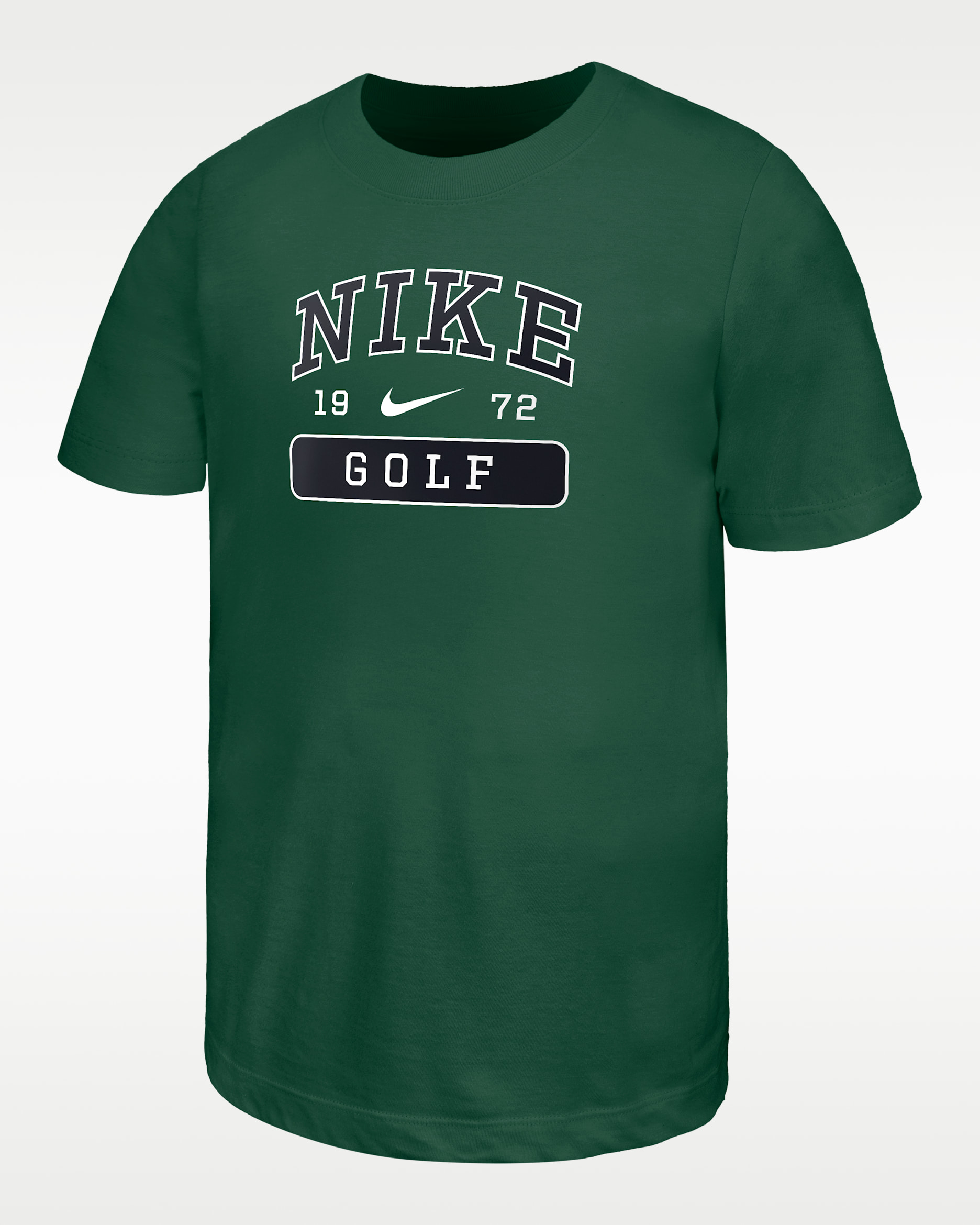 Playera de golf de manga corta para niño talla grande Nike - Verde desfiladero