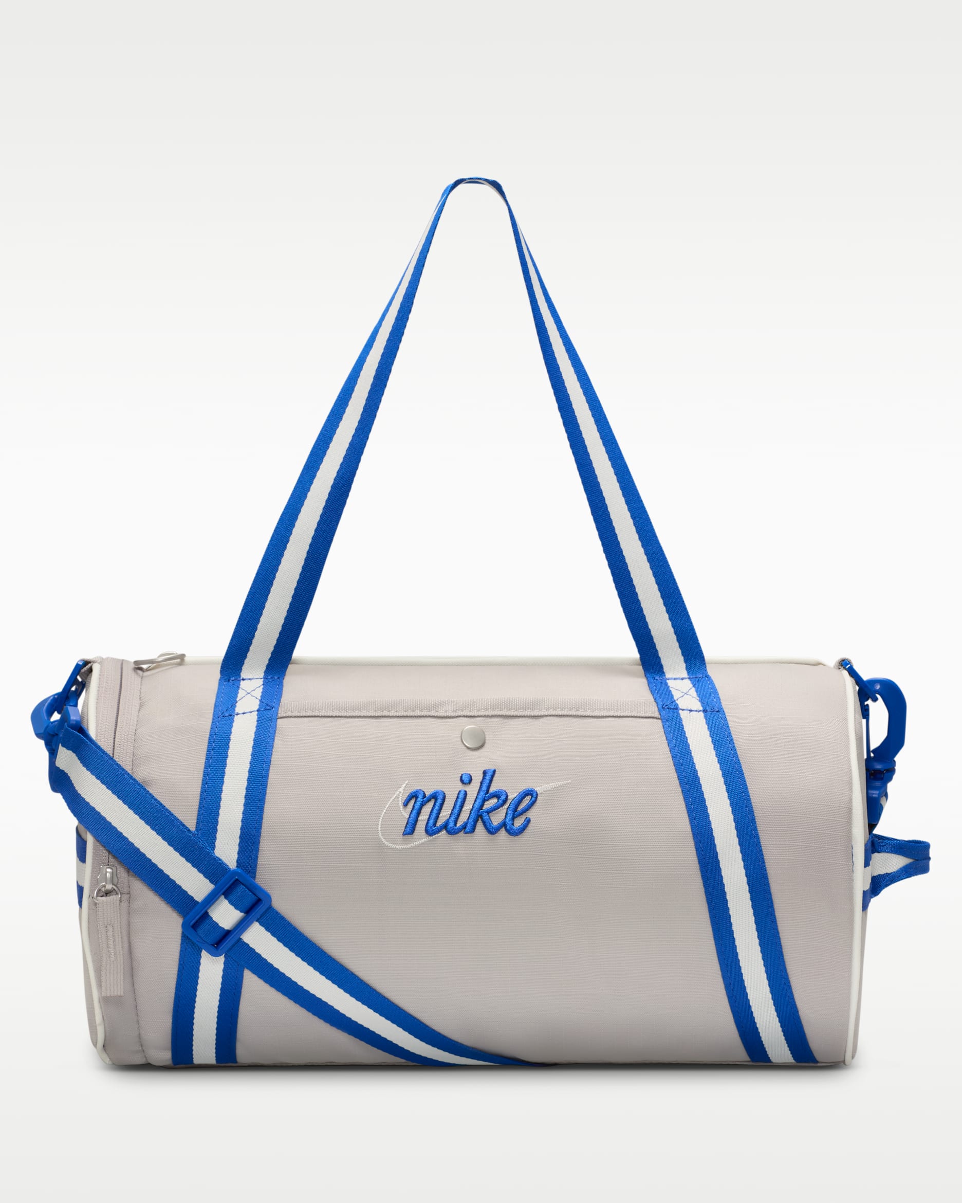 나이키 헤리티지 레트로 더플백(13L) - 칼리지 그레이/세일/게임 로얄