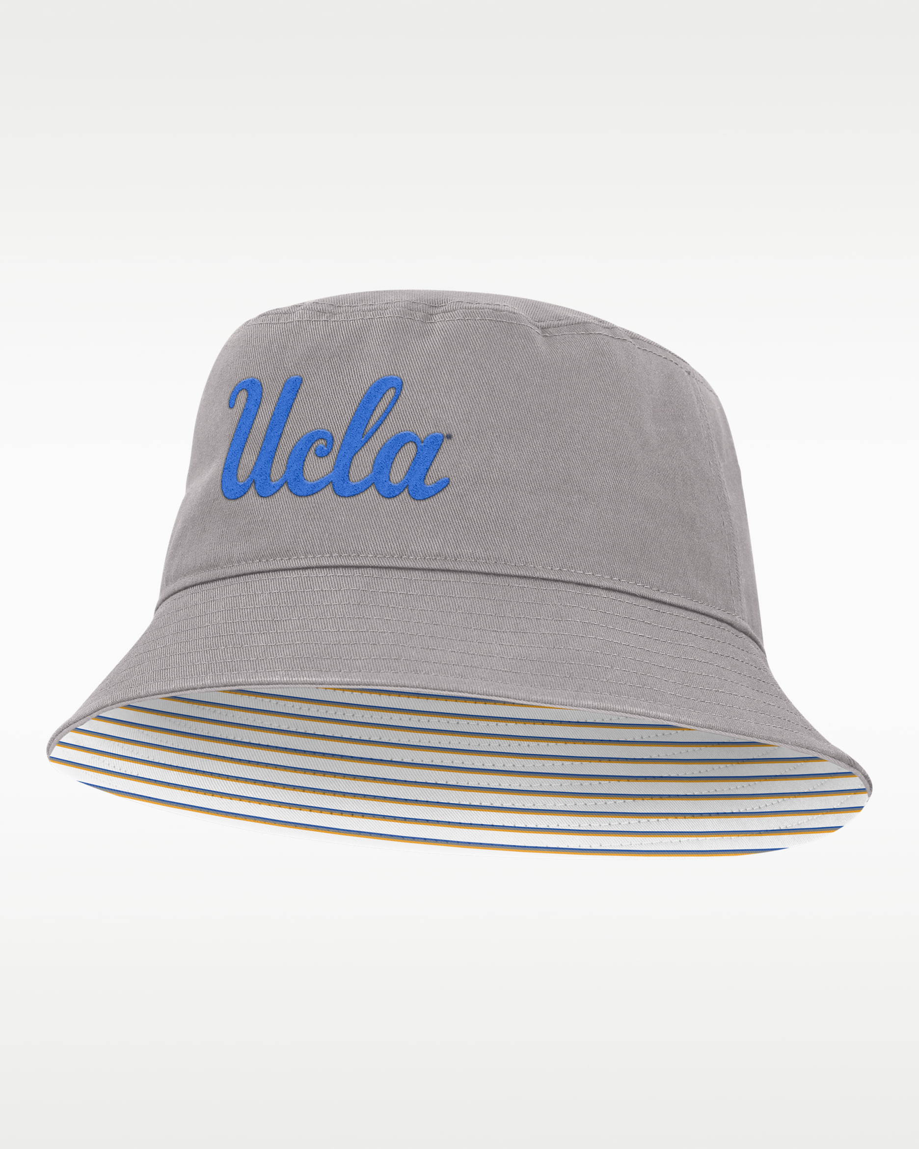 UCLA Primetime Apex Men's Jordan Brand College Bucket Hat - Grey