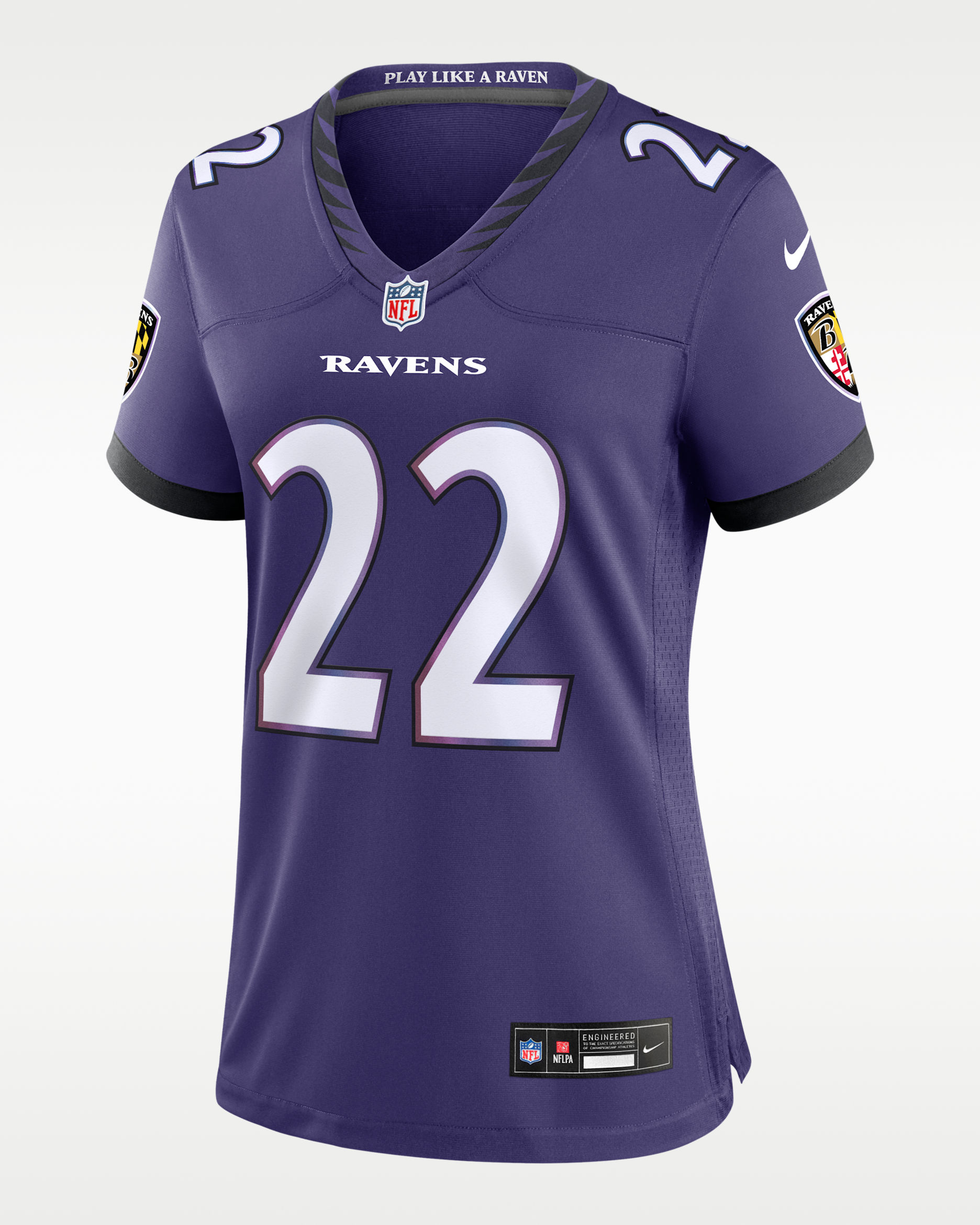 Derrick Henry Baltimore Ravens Women's Nike NFL Game Jersey - Purple