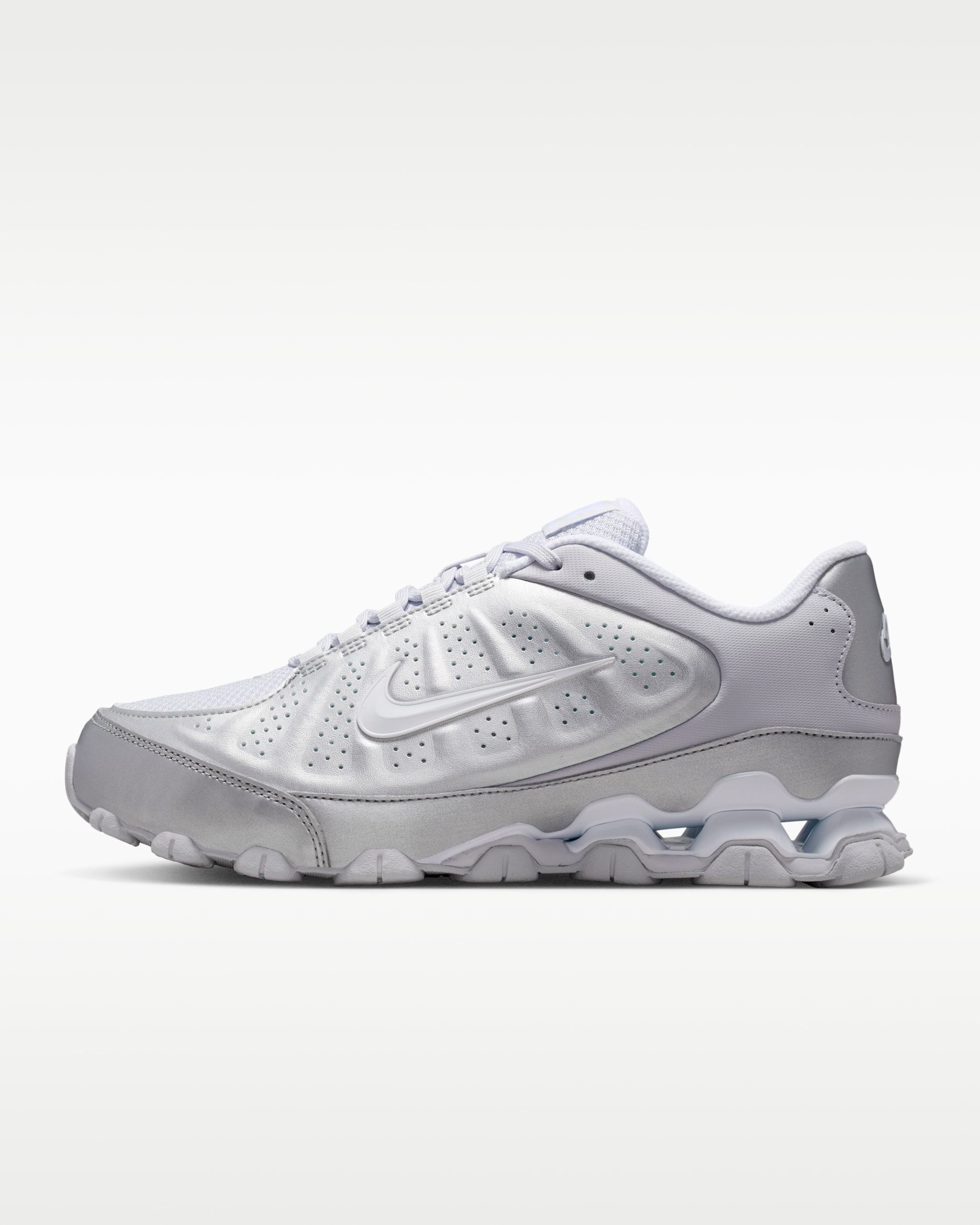 Nike Reax 8 SL Women's Shoes - Metallic Silver/Geyser Grey/White