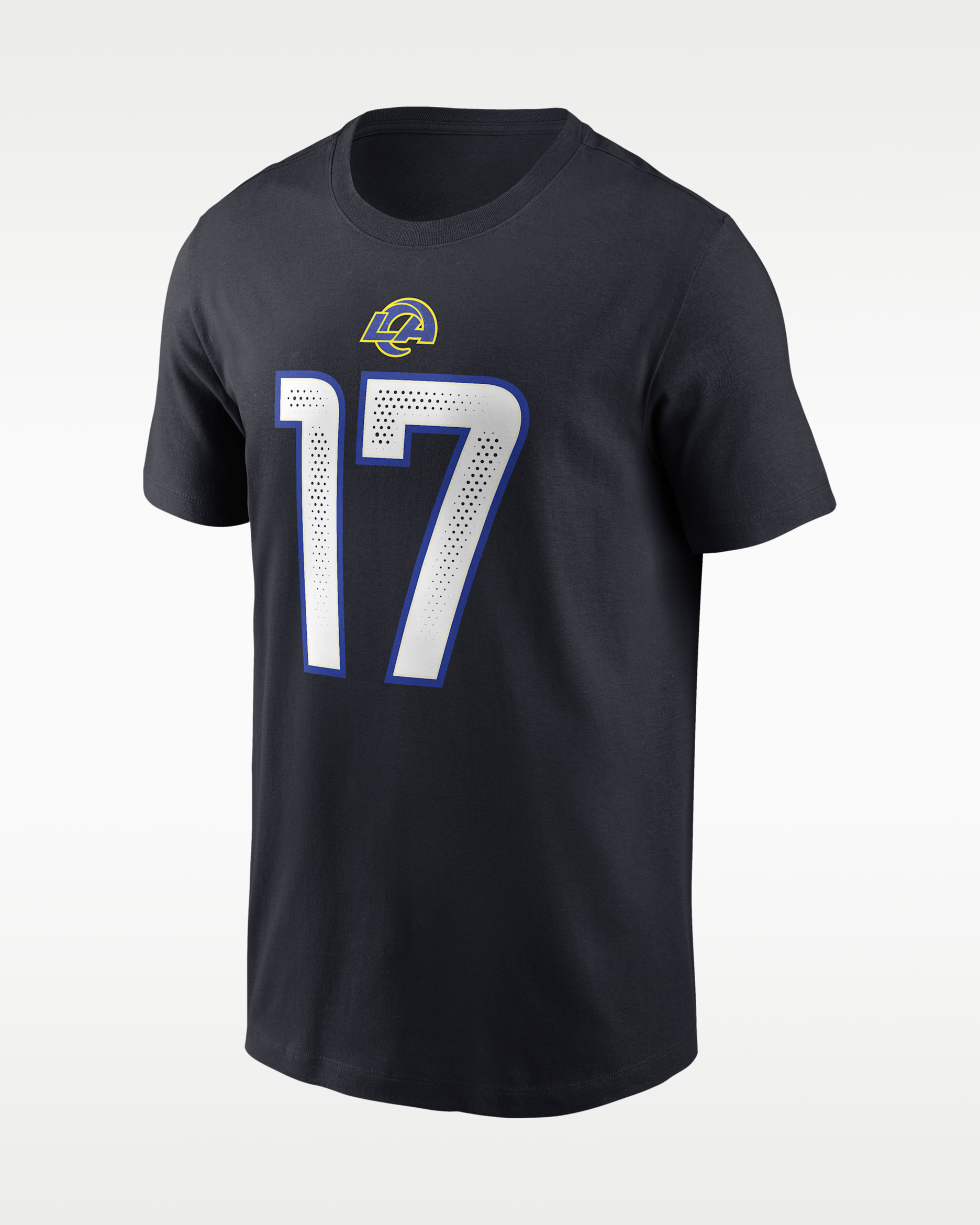 Playera Nike de la NFL para hombre Davante Adams Los Angeles Rams Rivalries Collection - Azul oscuro