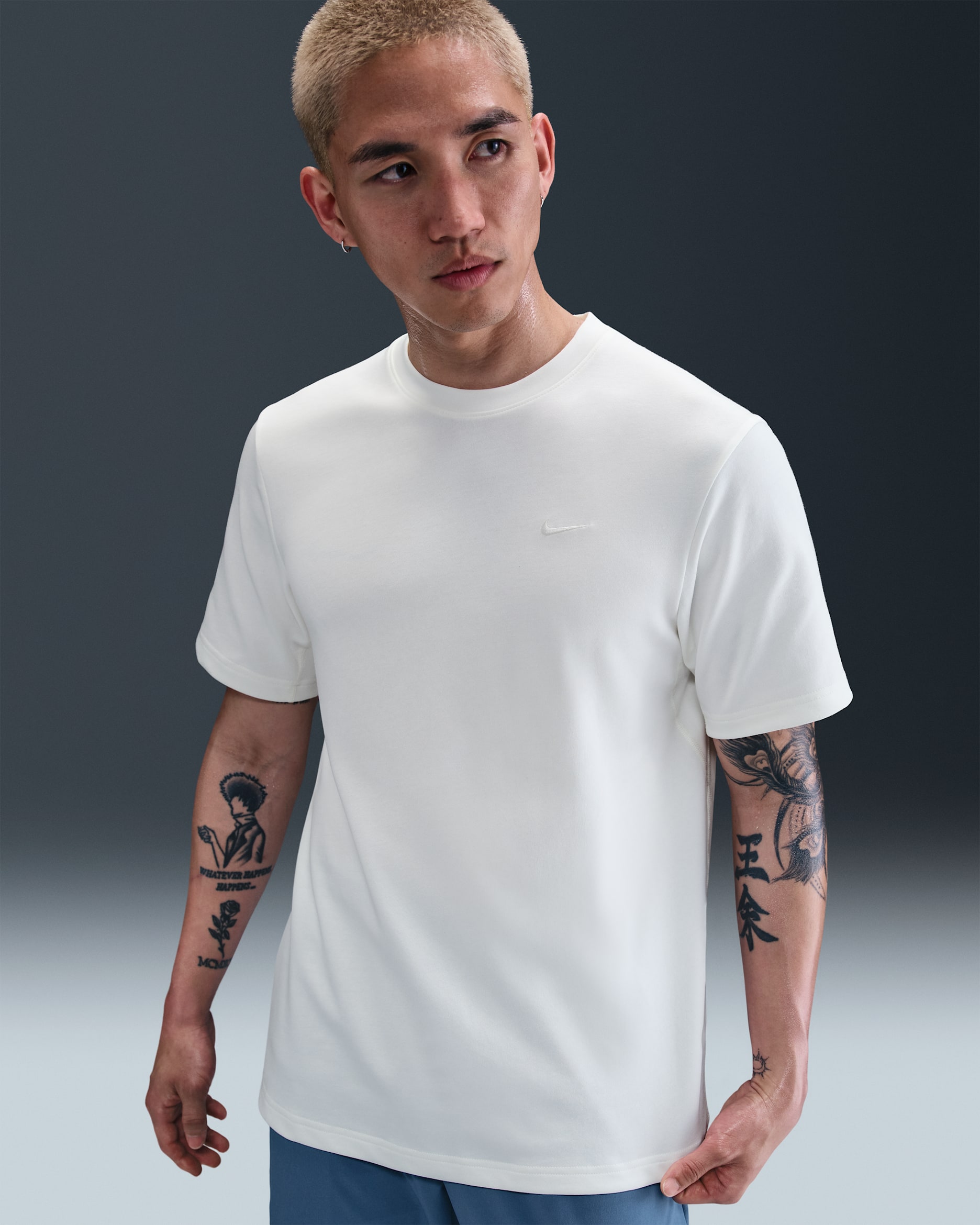 Nike Dri-FIT Primary Men's Training T-Shirt - Sail/Sail