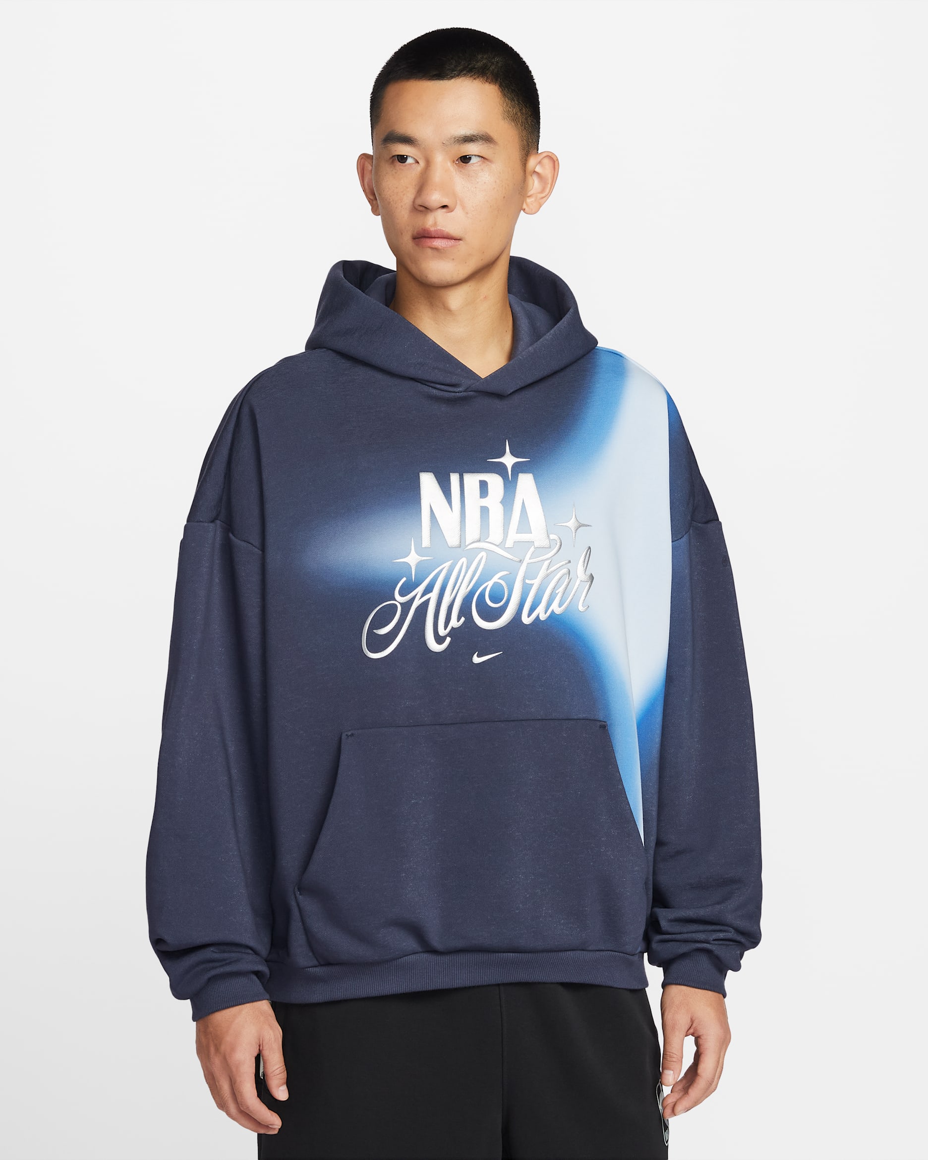 All-Star Weekend Standard Issue Men's Dri-FIT NBA Practice Hoodie - College Navy