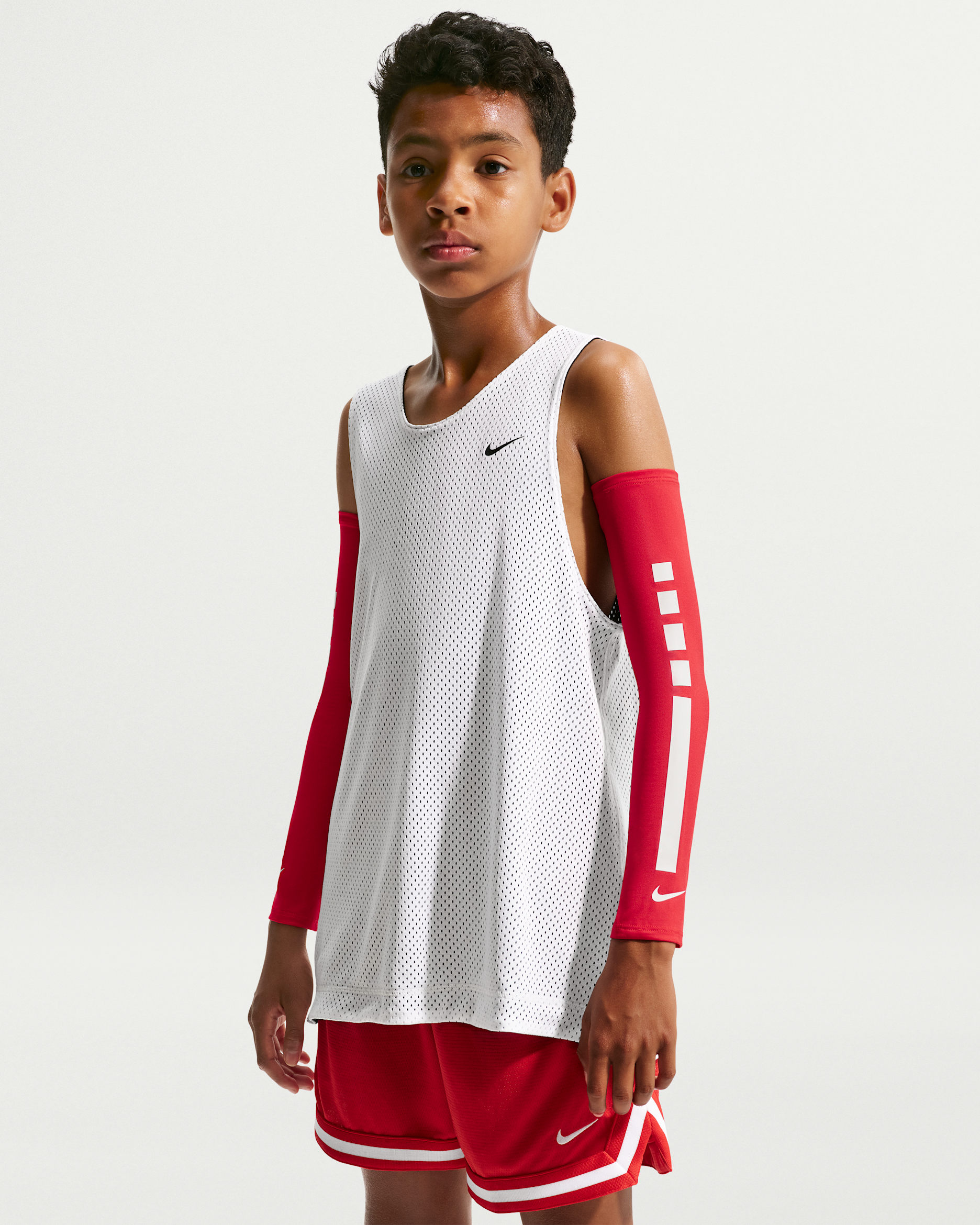 Nike Pro Elite 2.0 Kids' Sleeves - University Red