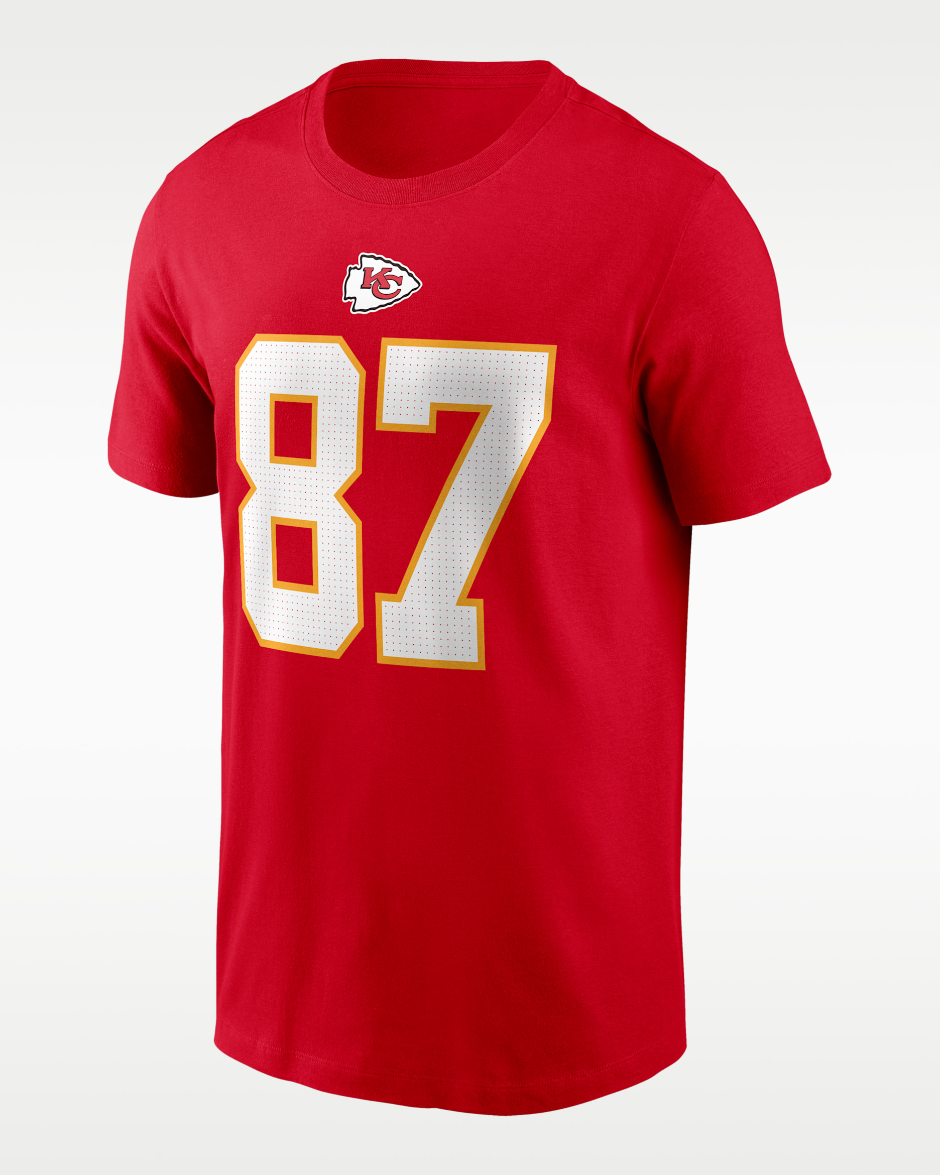 Playera Nike de la NFL para hombre Travis Kelce Kansas City Chiefs - Rojo