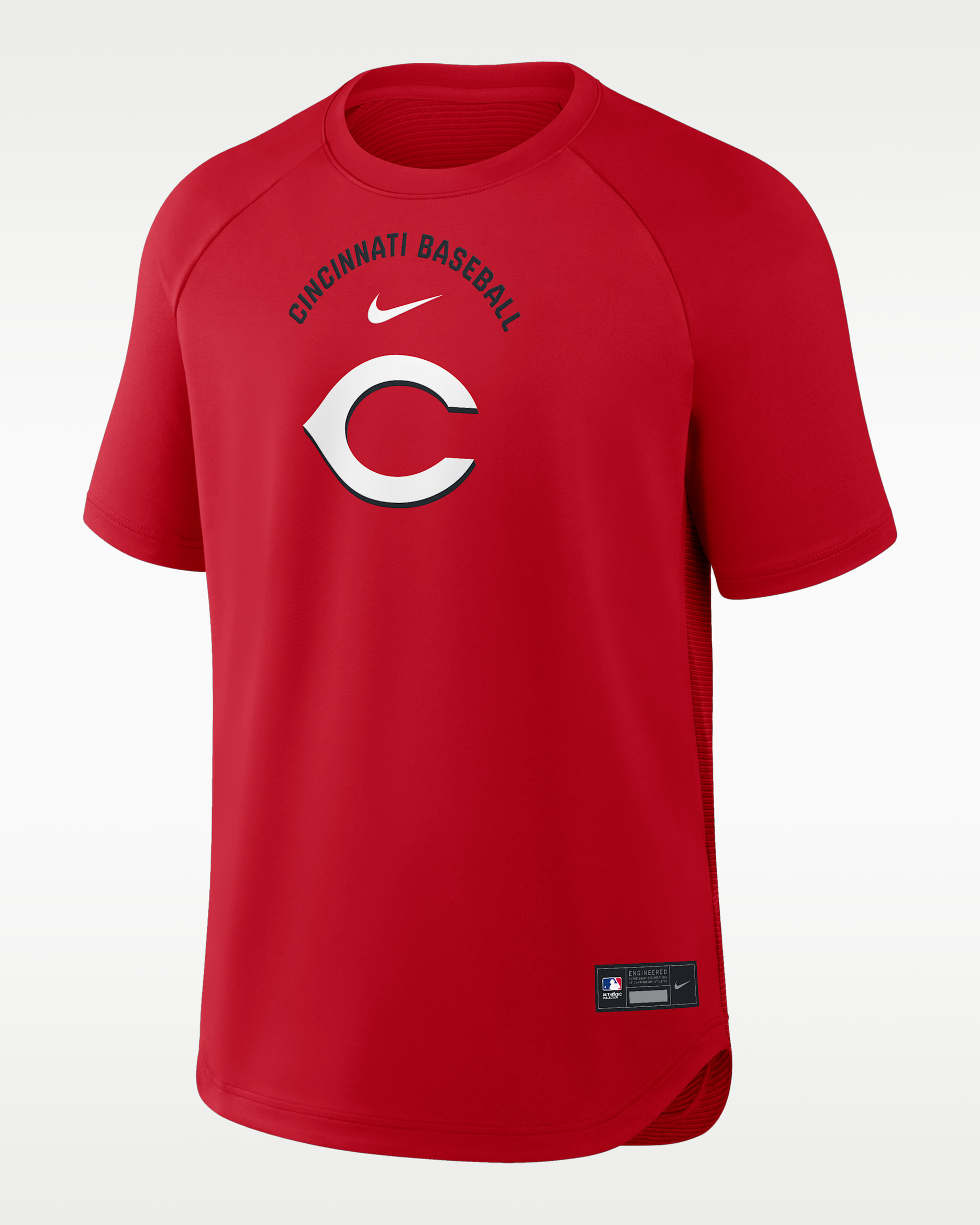 Cincinnati Reds Authentic Collection Batting Practice Pregame Men's Nike Dri-FIT MLB Top - Red