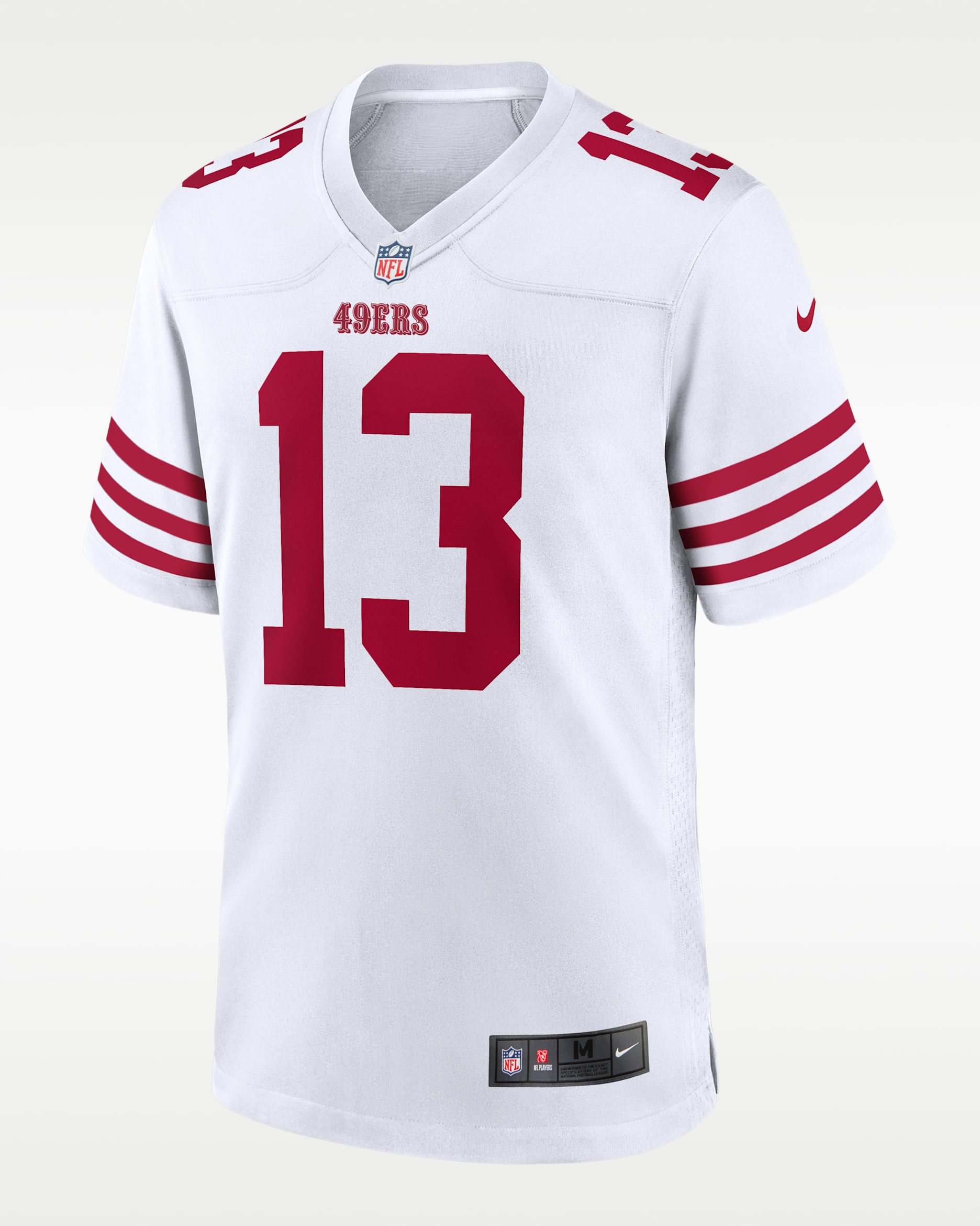 Jersey de juego Nike para hombre Brock Purdy San Francisco 49ers - Blanco