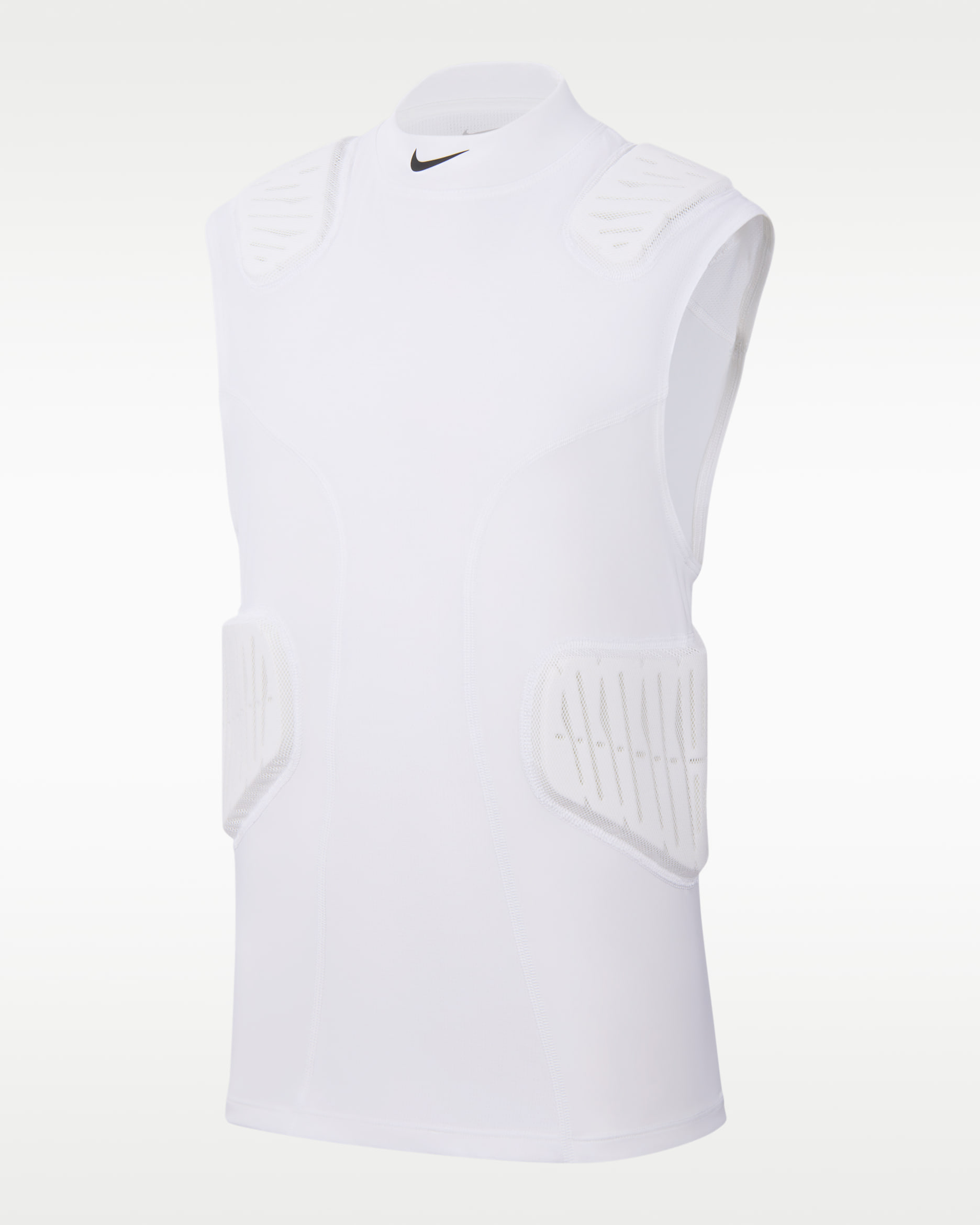 Nike Pro HyperStrong 5-Pad Top 2.0 - White/Black