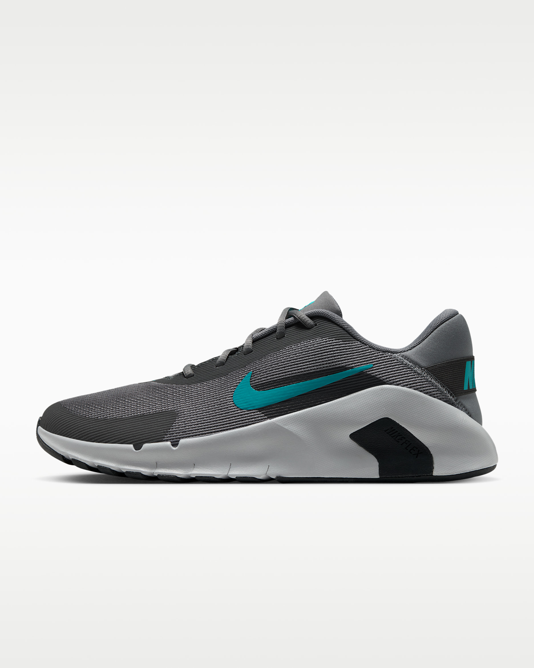 Nike Flex Train Men's Workout Shoes - Smoke Grey/Anthracite/Light Smoke Grey/Energy