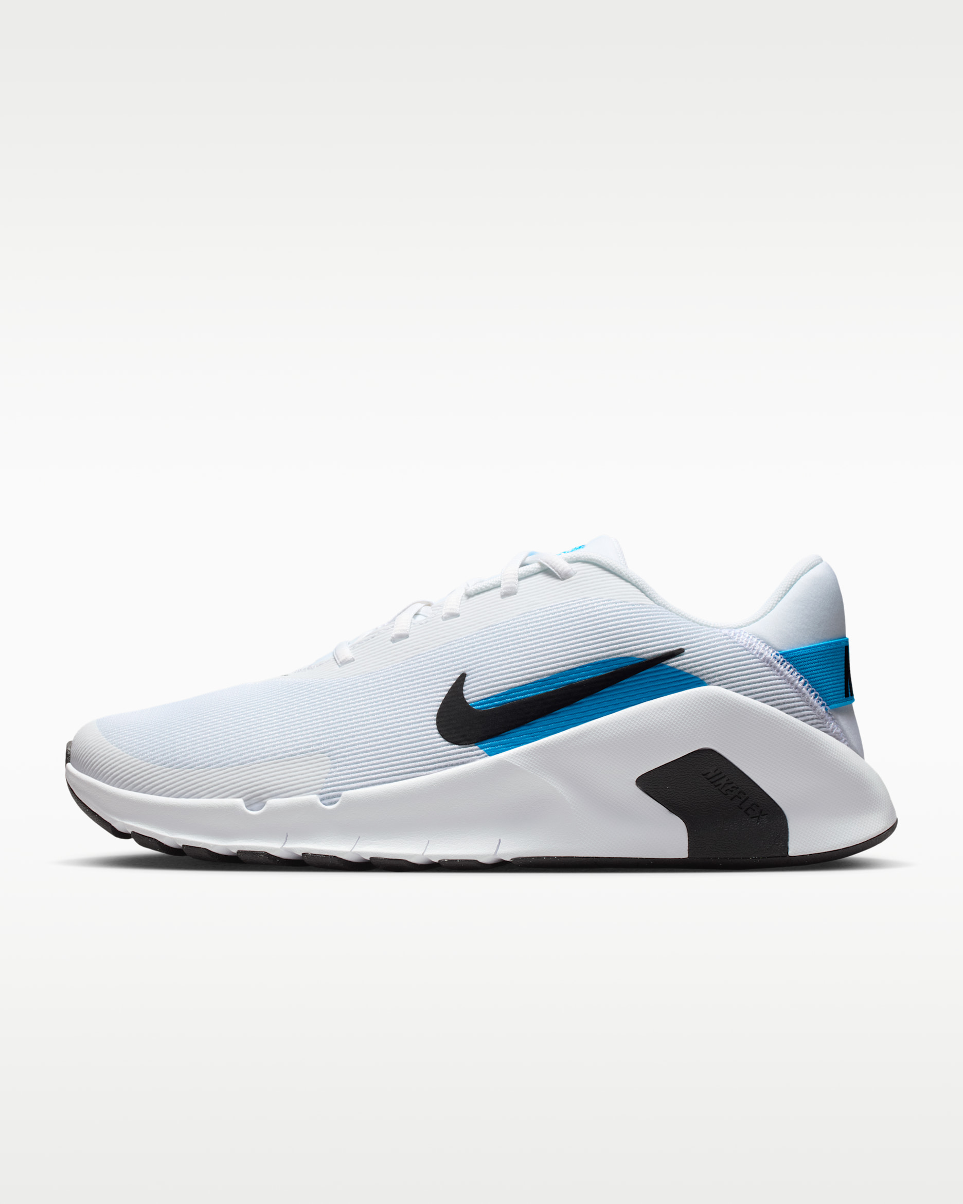 Nike Flex Train Men's Workout Shoes (Extra Wide) - White/Blue Hero/Black