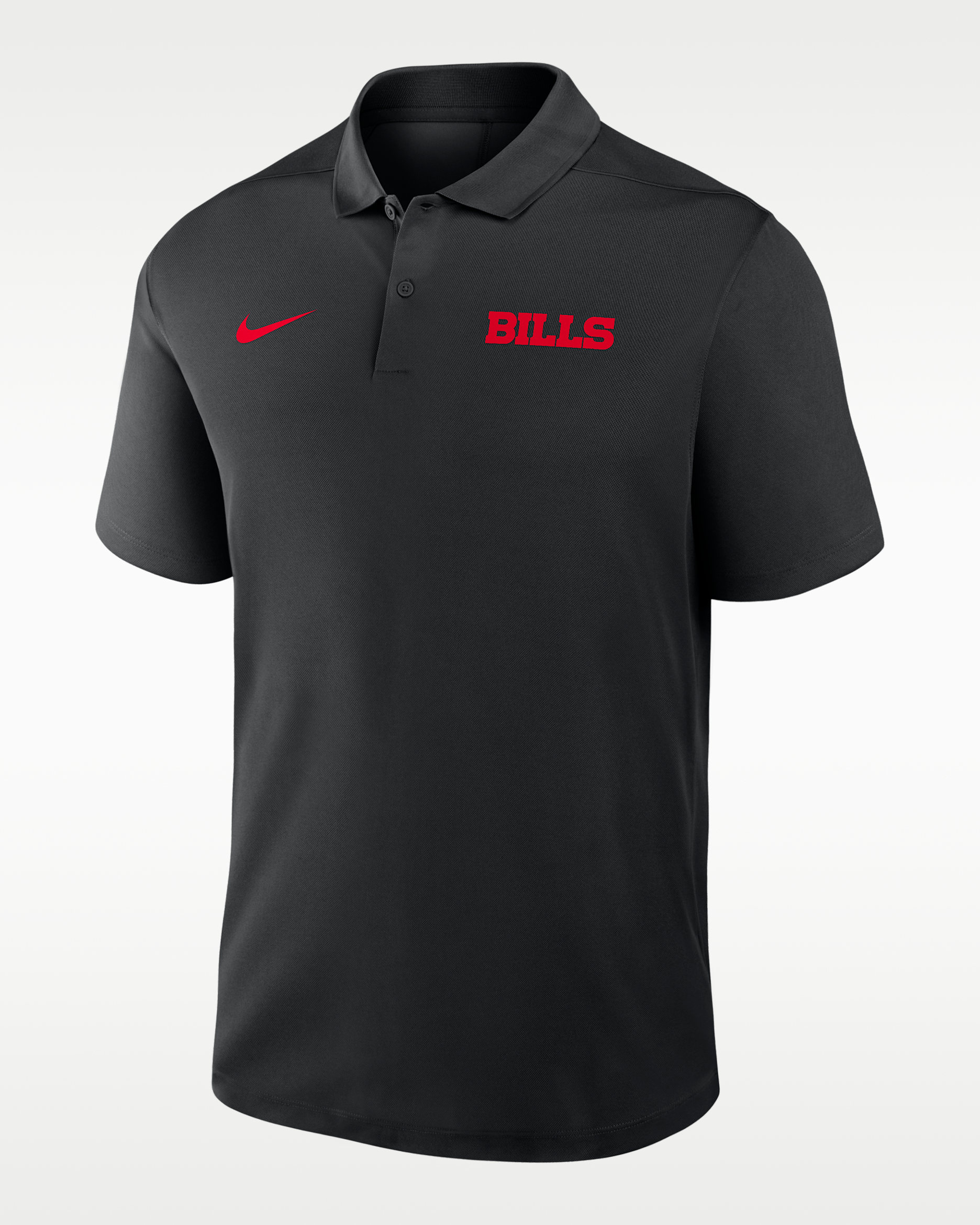 Buffalo Bills Wordmark Victory Men's Nike Dri-FIT NFL Polo - Black