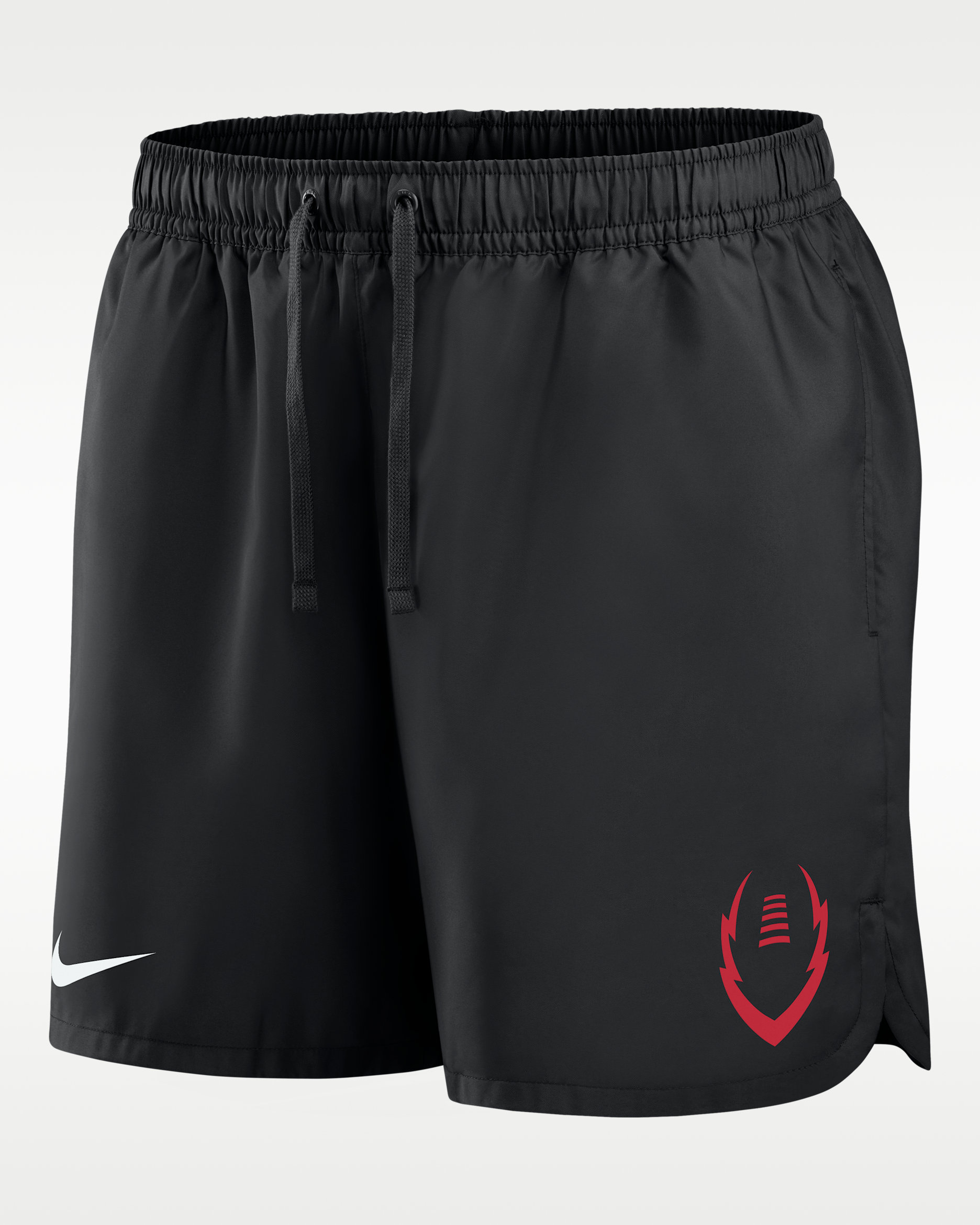 Shorts de futbol de tejido Woven Flow para hombre Nike Swoosh - Negro