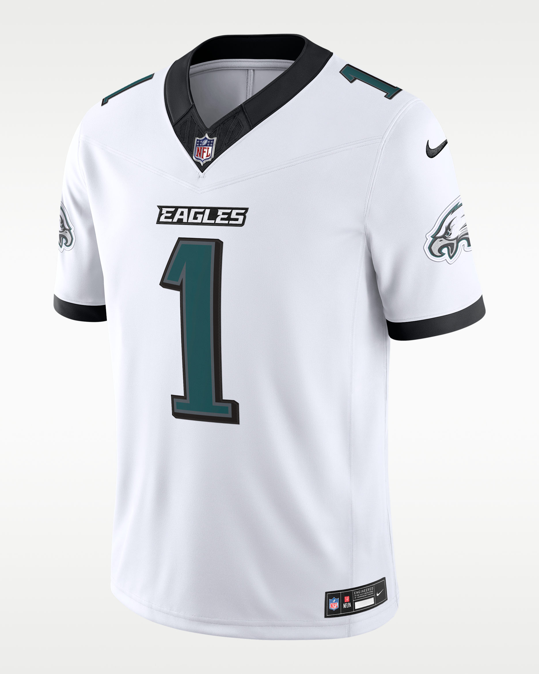 Jalen Hurts Philadelphia Eagles Men's Nike Dri-FIT NFL Limited Jersey - White/Green