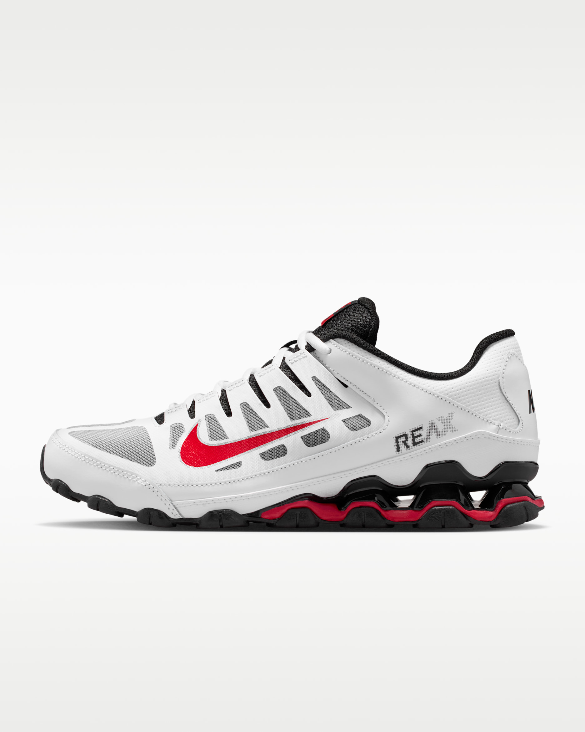 Nike Reax 8 TR Men's Workout Shoes - White/Black/Gym Red