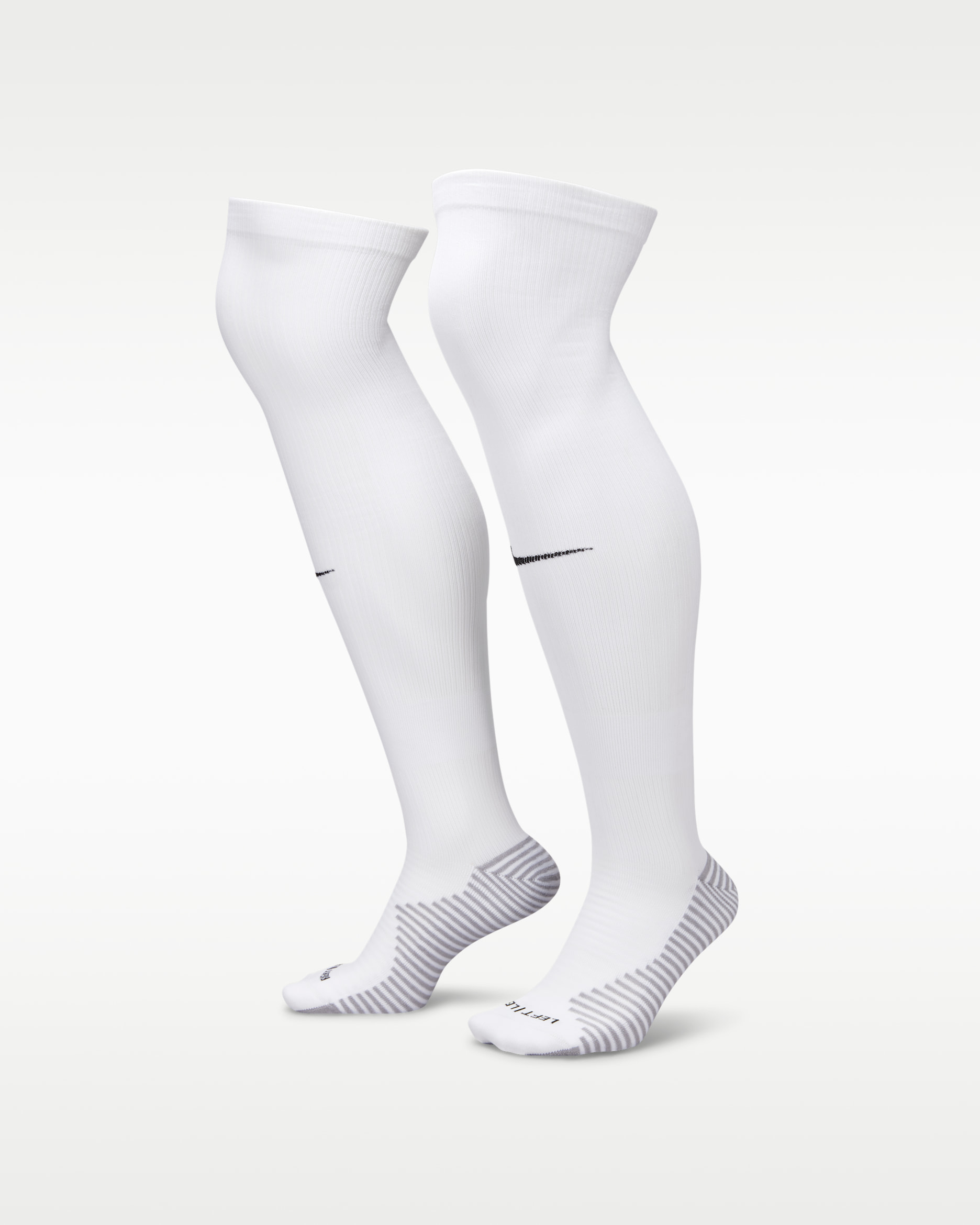 Nike Strike Knee-High Soccer Socks - White/Black