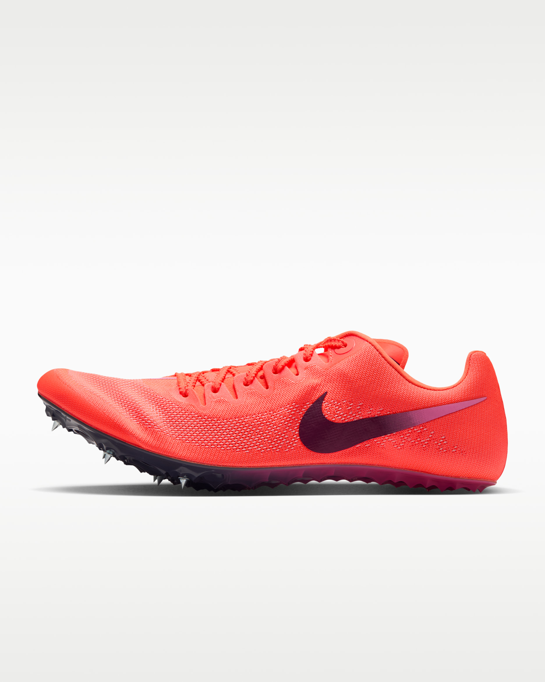 Nike Zoom Ja Fly 4 Track & Field Sprinting Spikes - Hyper Crimson/Bordeaux/Hyper Orange/Pink Spell