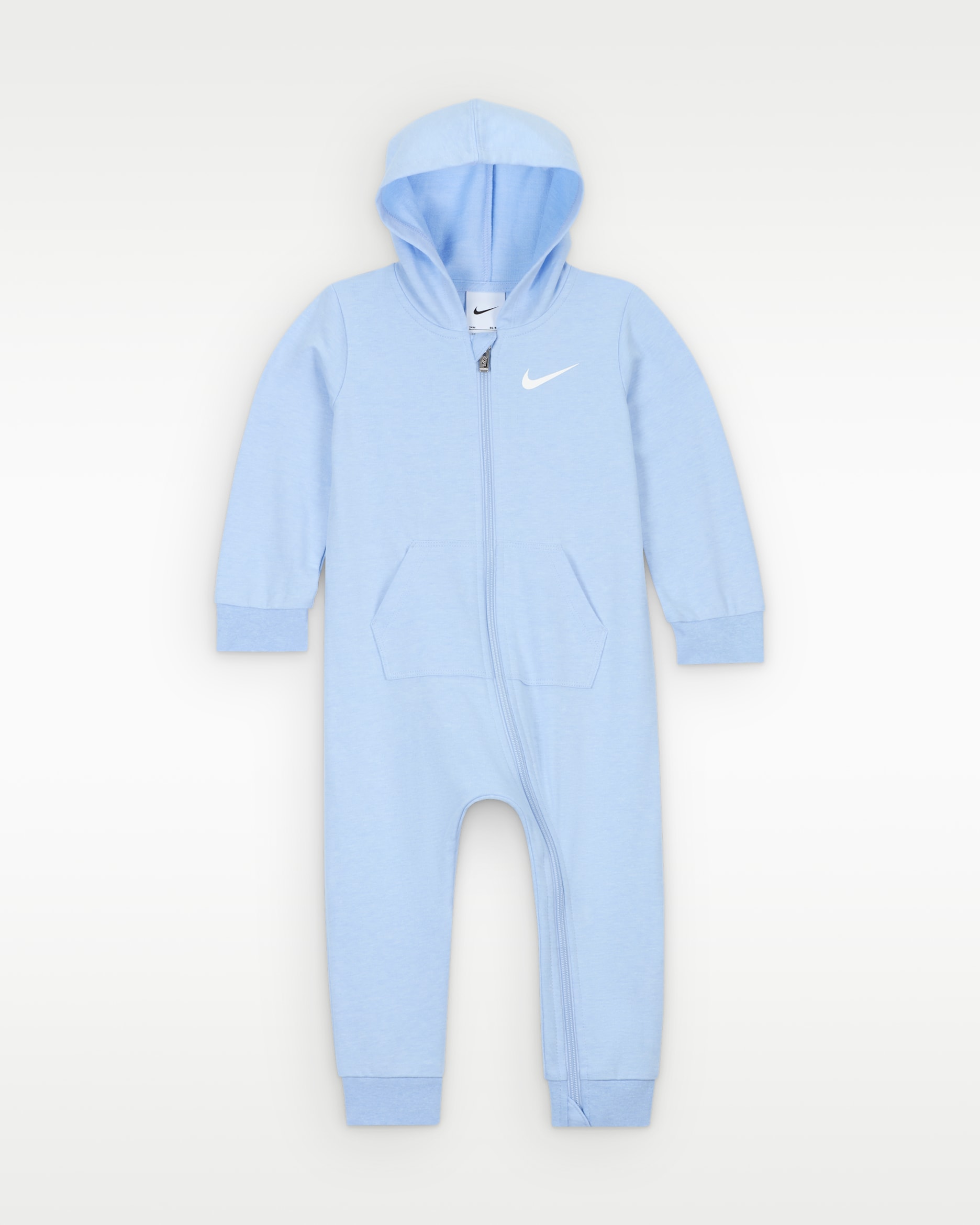 Nike Essentials Baby Hooded Coverall - Cobalt Bliss