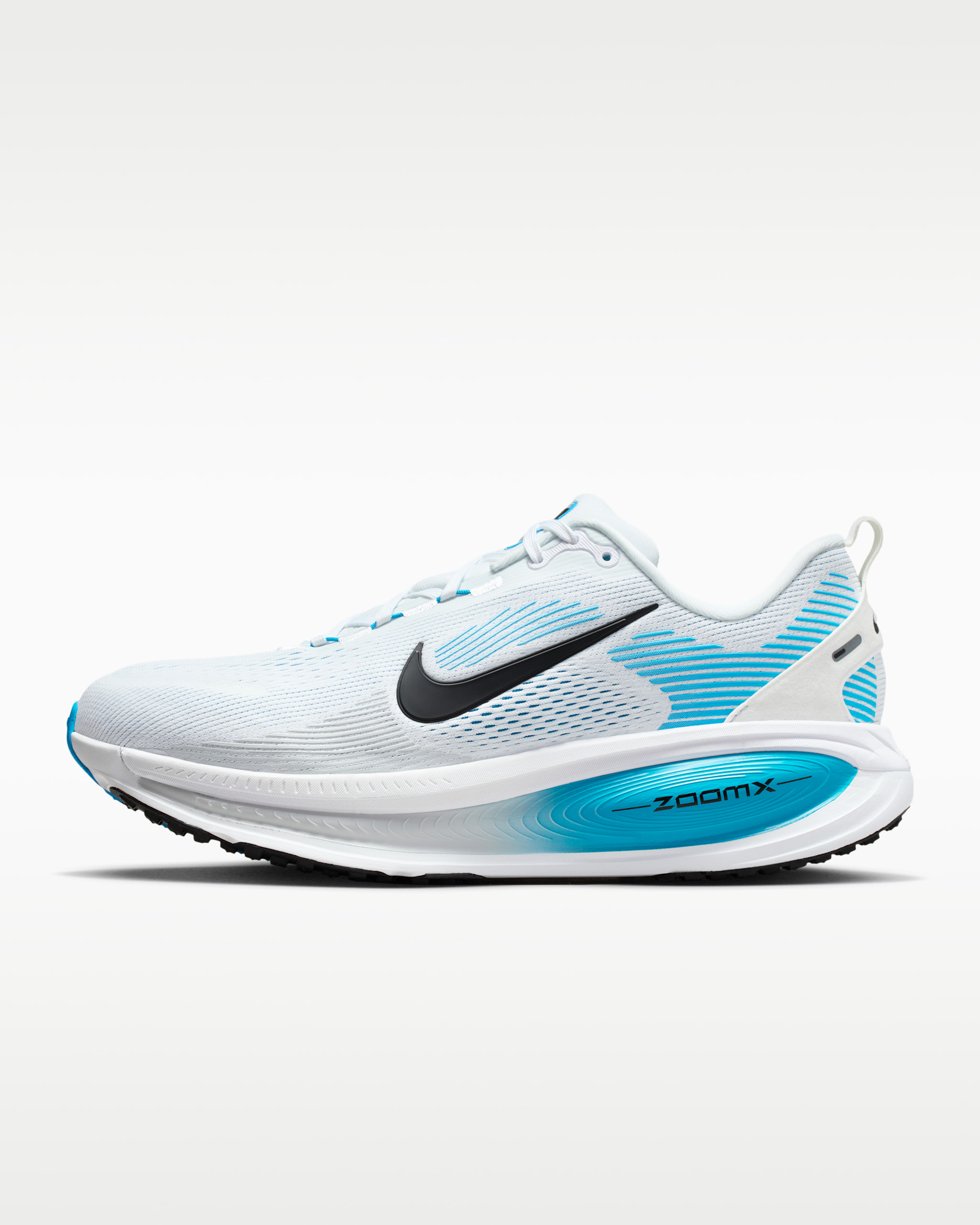 Nike Vomero 18 Men's Road Running Shoes (Extra Wide) - White/Blue Hero/Pure Platinum/Black