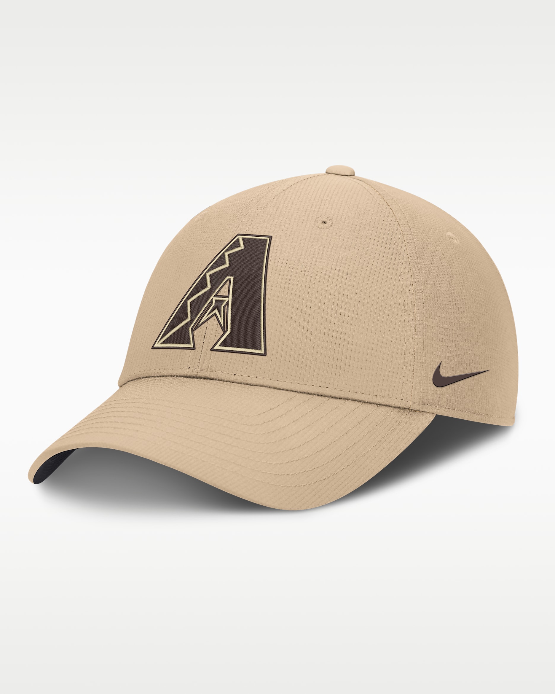 Arizona Diamondbacks Club Men's Nike Dri-FIT MLB Adjustable Hat - Khaki