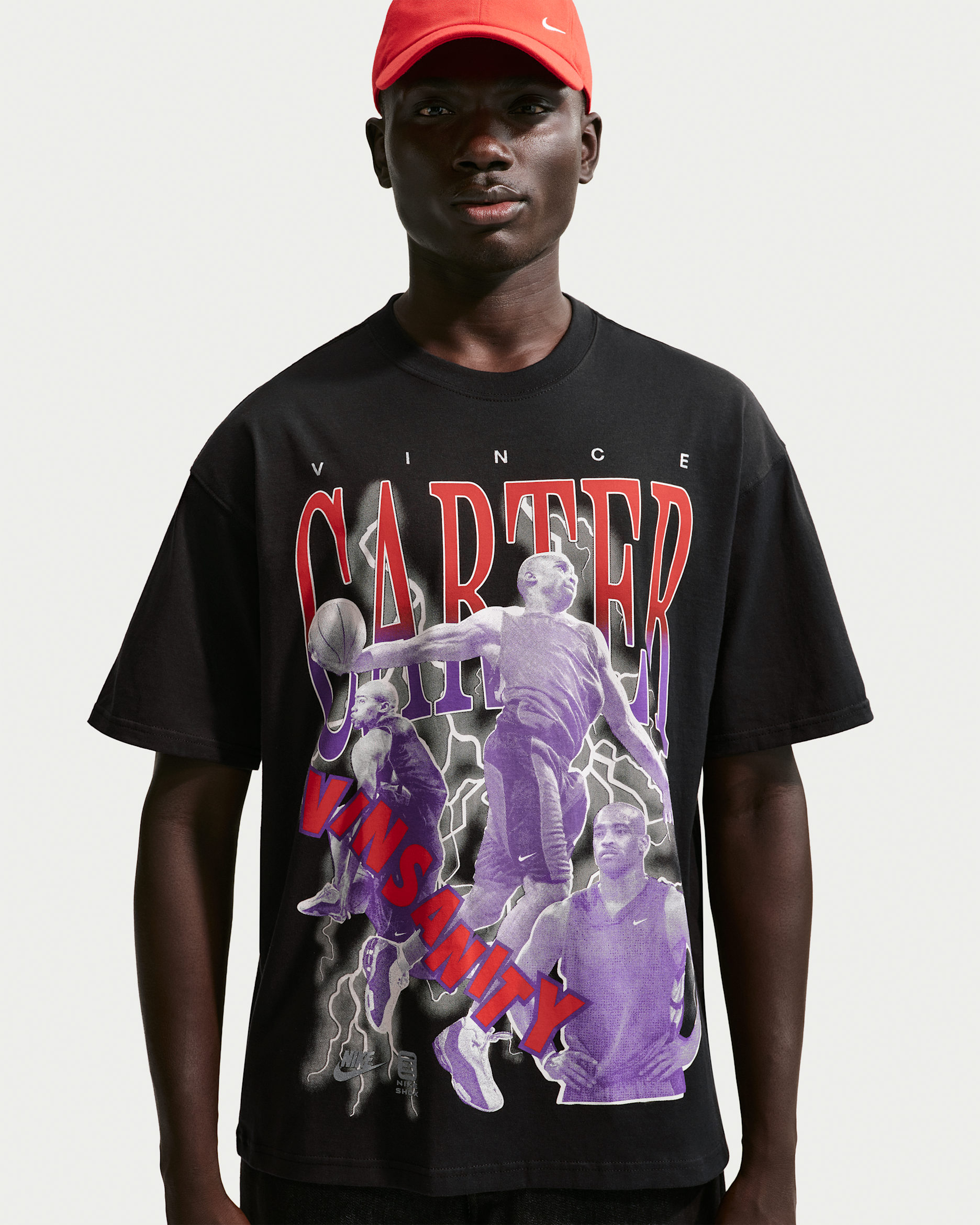 Nike Sportswear Men's T-Shirt - Off-Noir