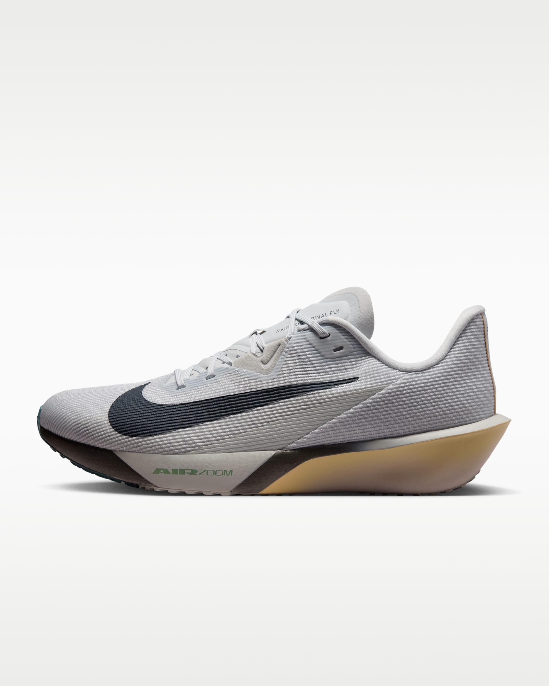 รองเท้าวิ่งโร้ดเรซซิ่ง Nike Zoom Rival Fly 4 - Pure Platinum/Spruce Aura/Steam/Dark Obsidian