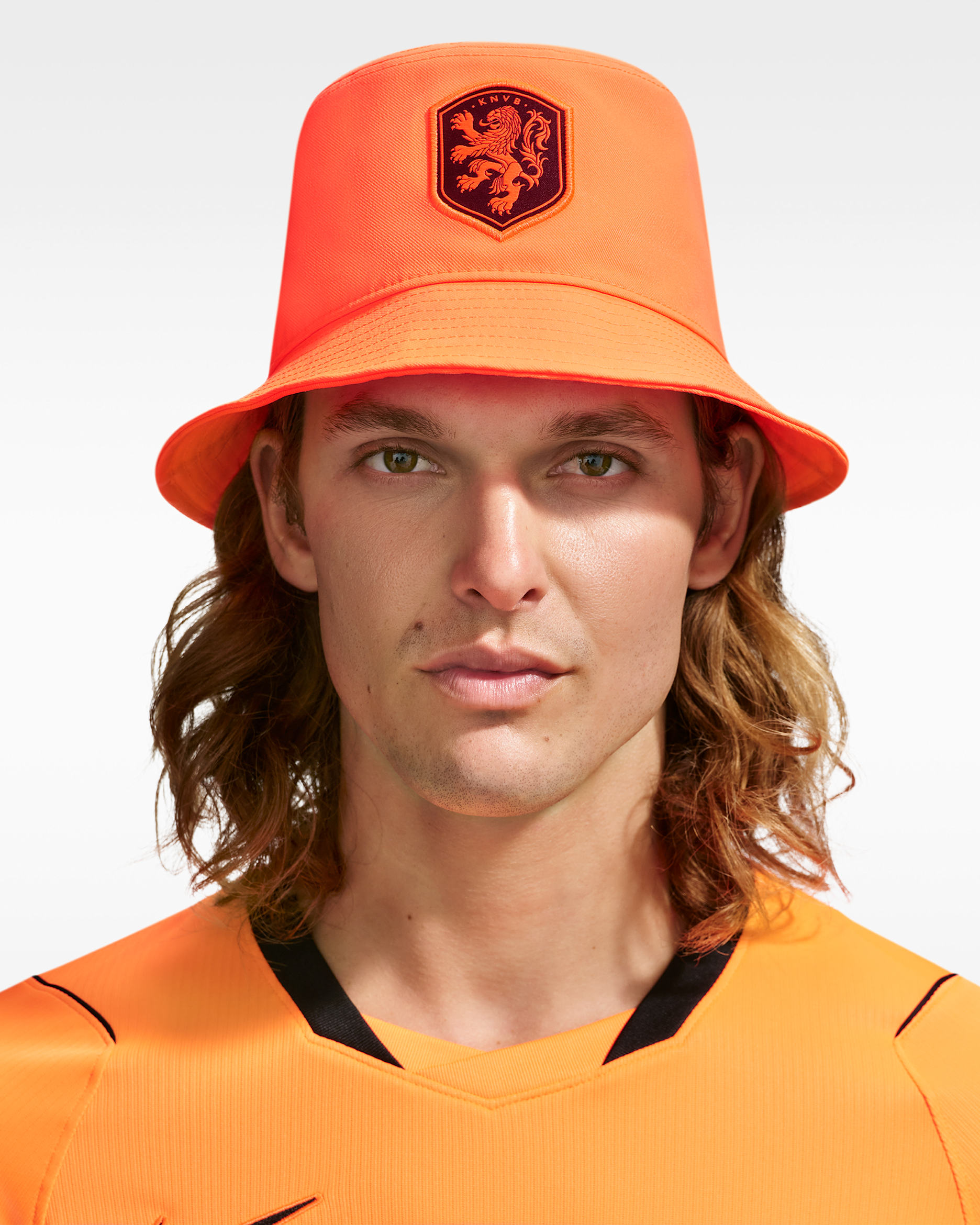Bob Nike Apex Pays-Bas 2026/27 Apex Bucket Hat - Hyper Crimson/Blanc