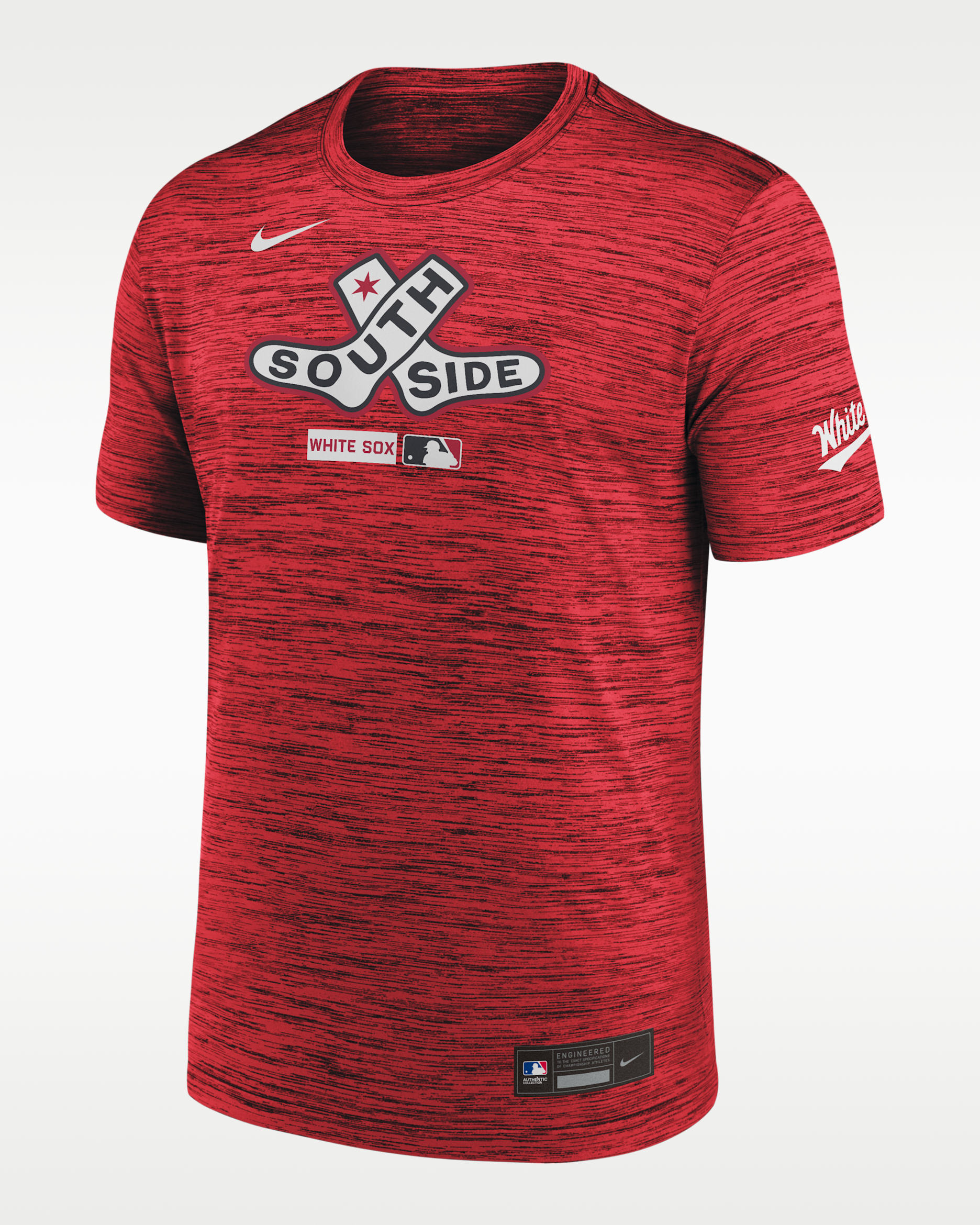 Chicago White Sox City Connect Velocity Men's Nike Dri-FIT MLB T-Shirt - Red