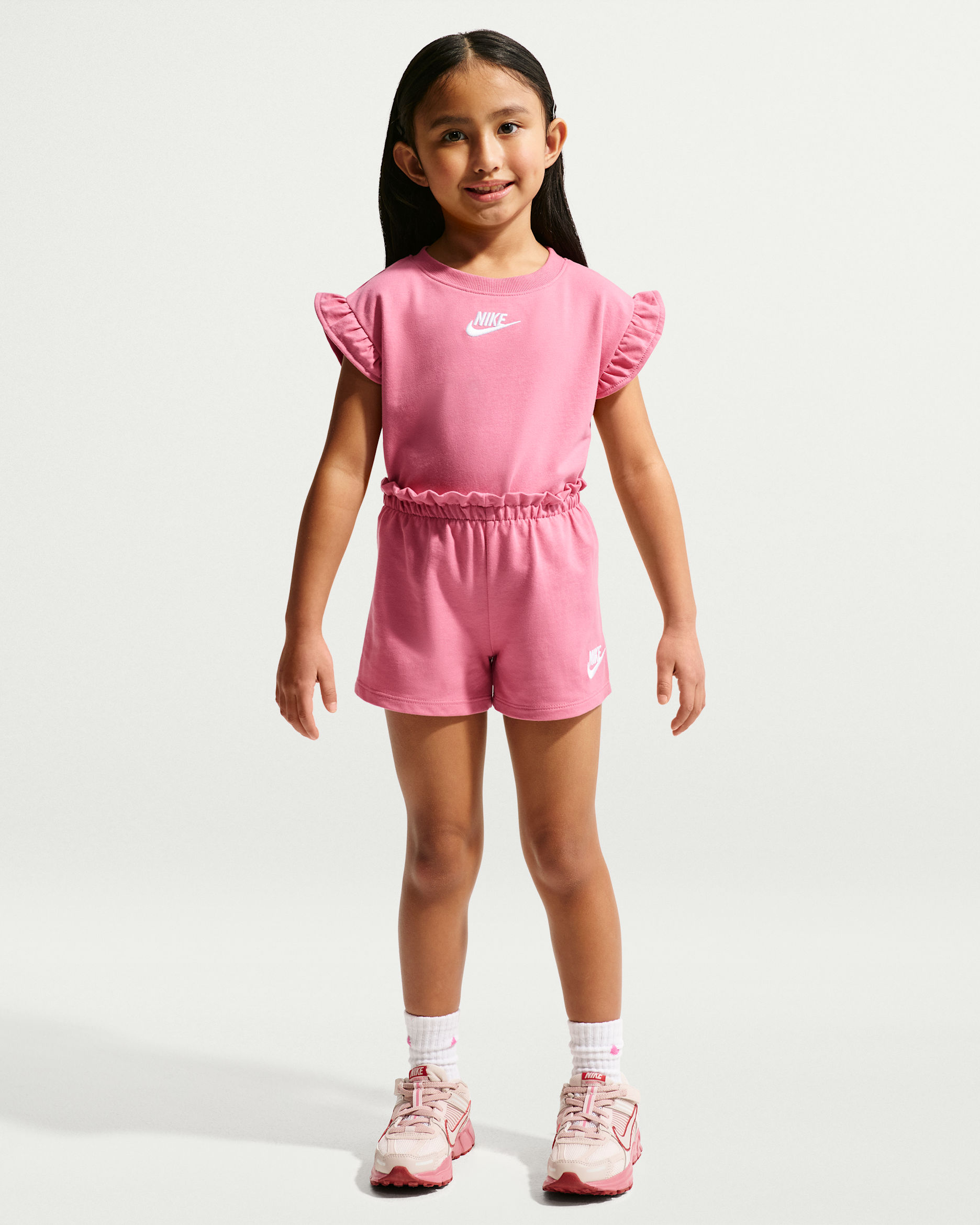 Nike Younger Kids' 2-Piece Baby French Terry Set - Peony