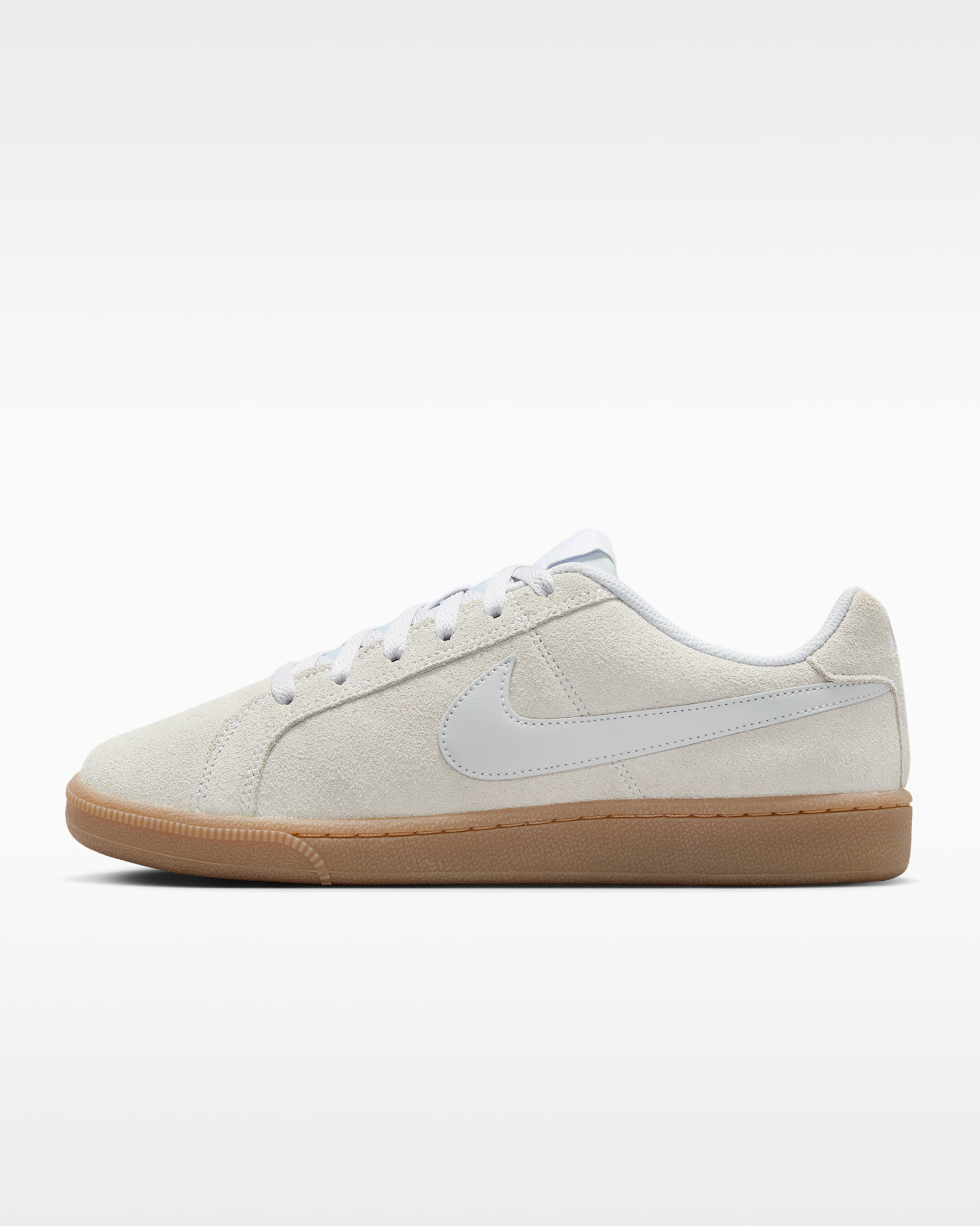 Nike Court Royale Suede Women's Shoes - Pure Platinum/Gum Light Brown/White/Pure Platinum