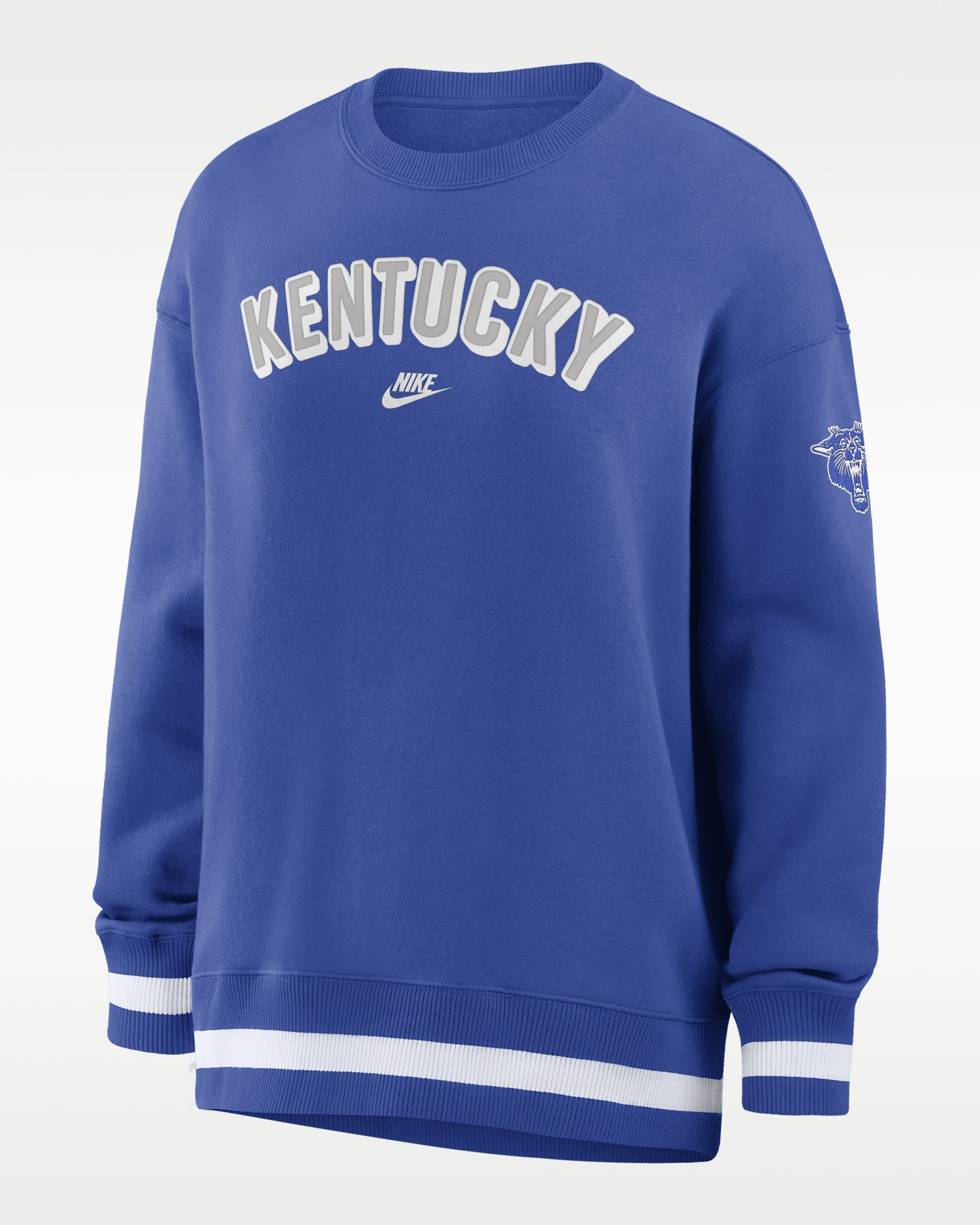 Kentucky Legacy Phoenix Women's Nike College Oversized Pullover Crew - Royal