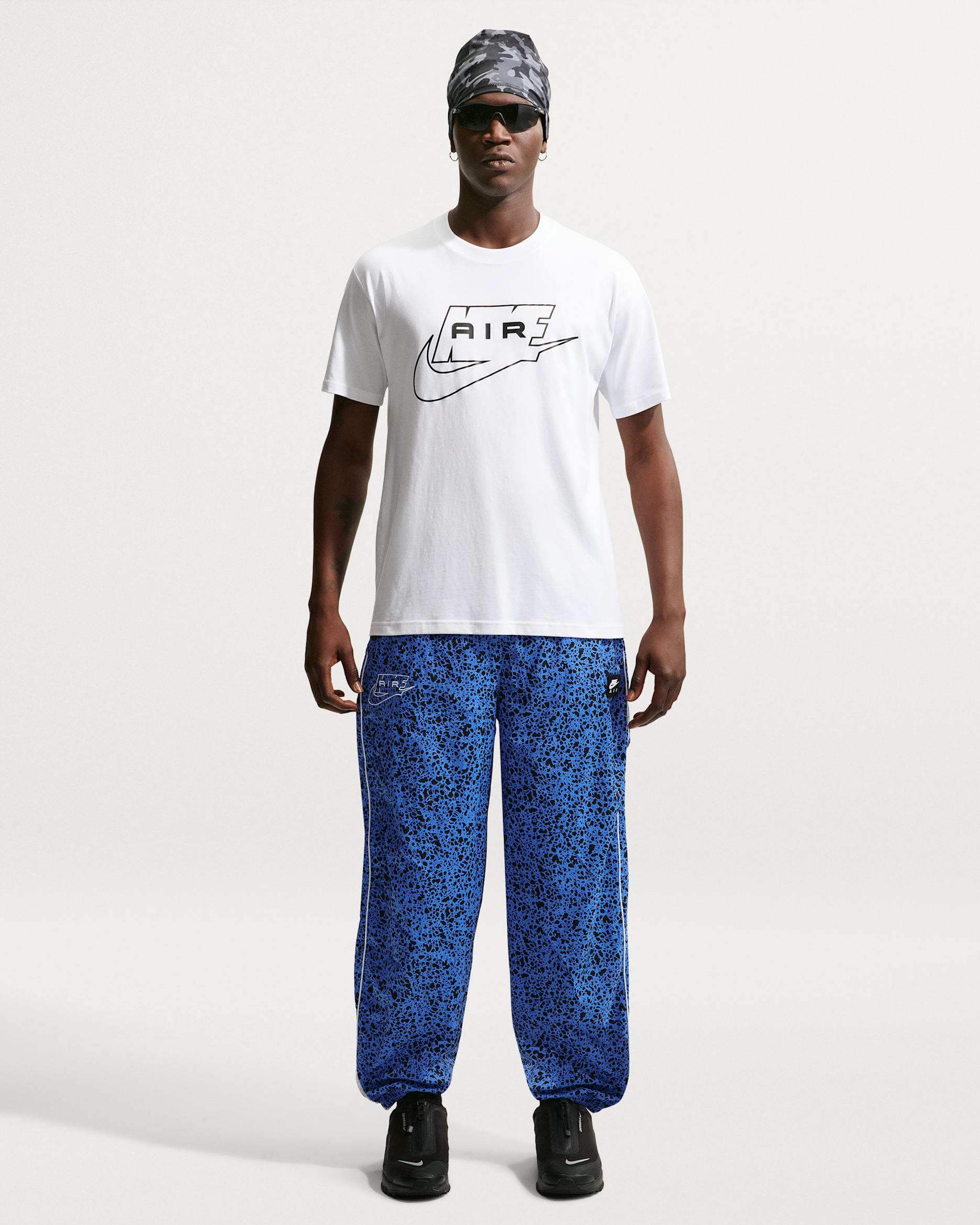 Nike Air Men's Woven Pants - Blue Crystal