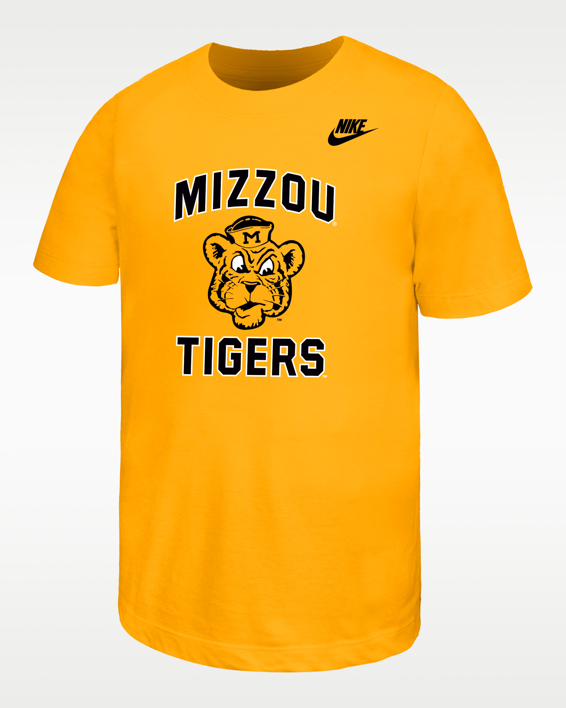 Missouri Tigers Big Kids' Nike Football T-Shirt - University Gold