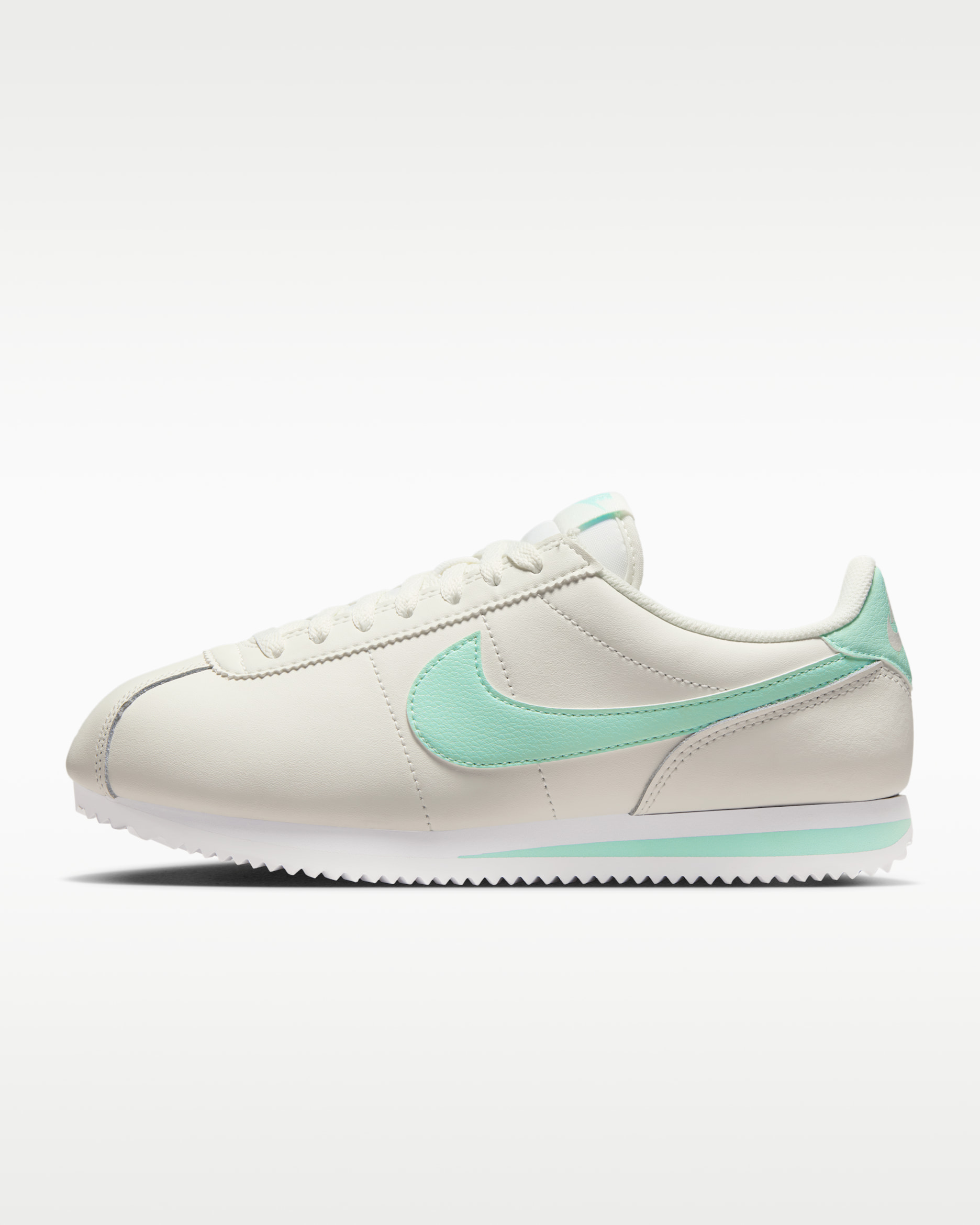 ナイキ コルテッツ レザー ウィメンズシューズ - セイル/ホワイト/ミントフォーム