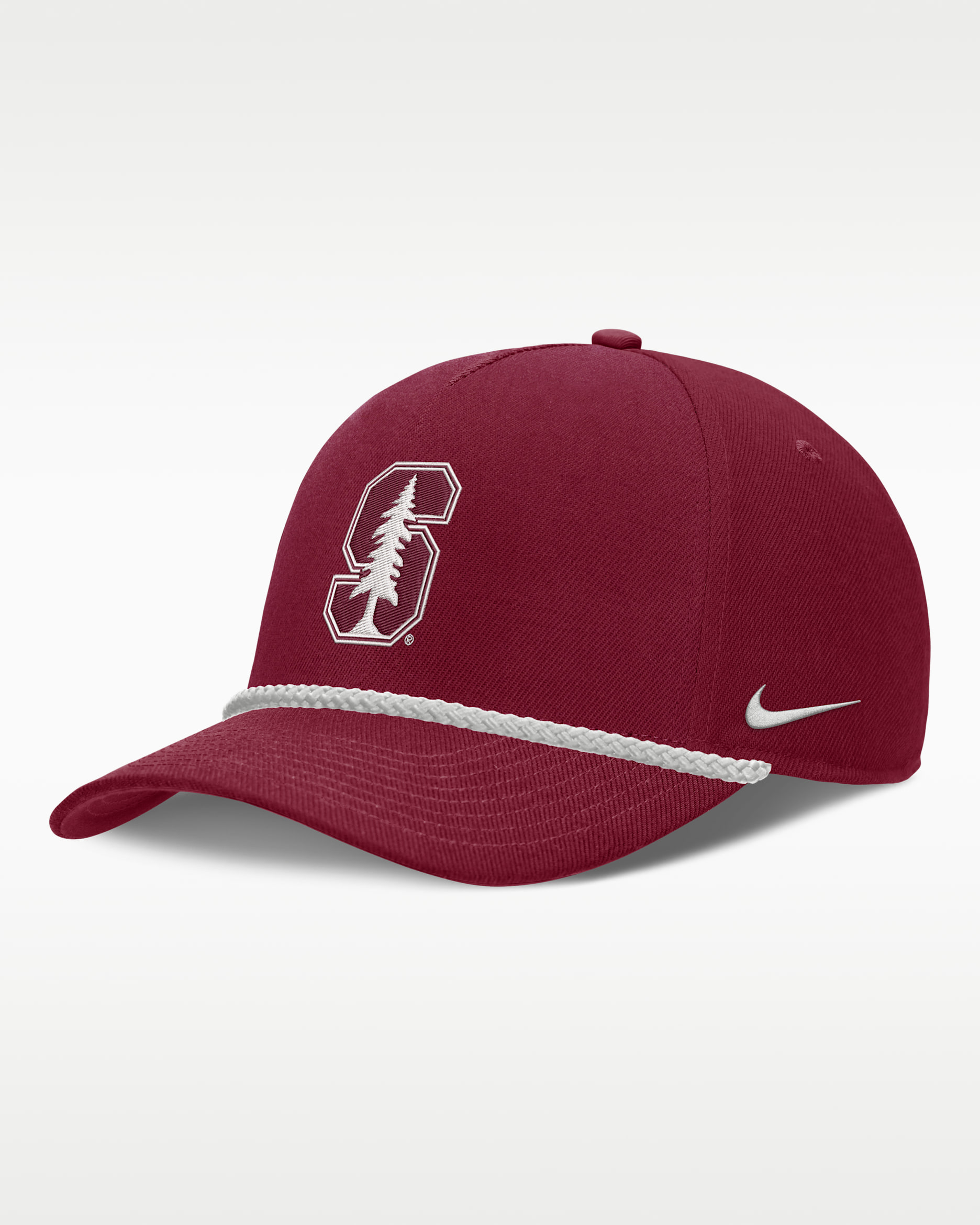 Stanford Sideline Rope Rise Men's Nike College Adjustable Hat - Team Crimson