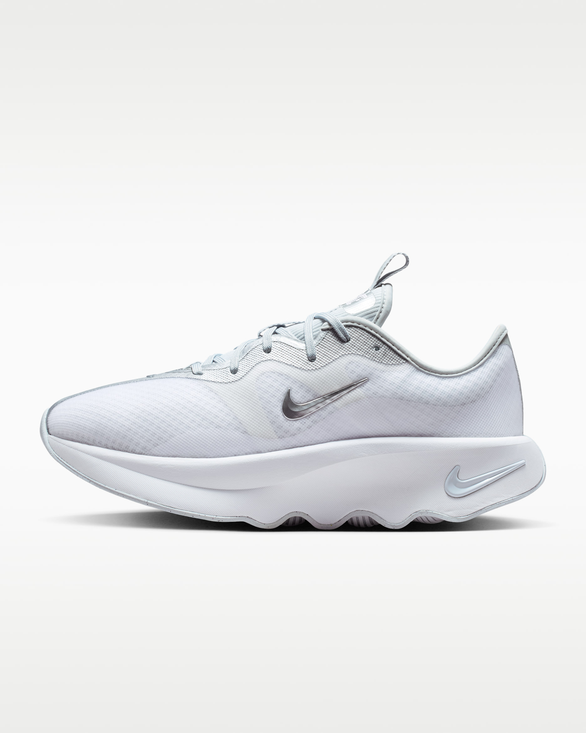 나이키 모티바 2 여성 워킹화 - 화이트/퓨어 플래티넘/메탈릭 실버