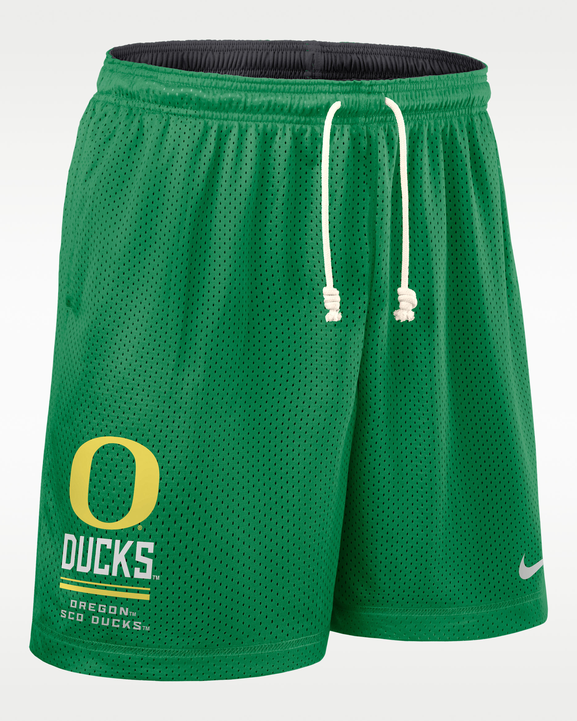 Oregon Sideline Reversible Men's Nike Dri-FIT College Shorts - Green/Anthracite