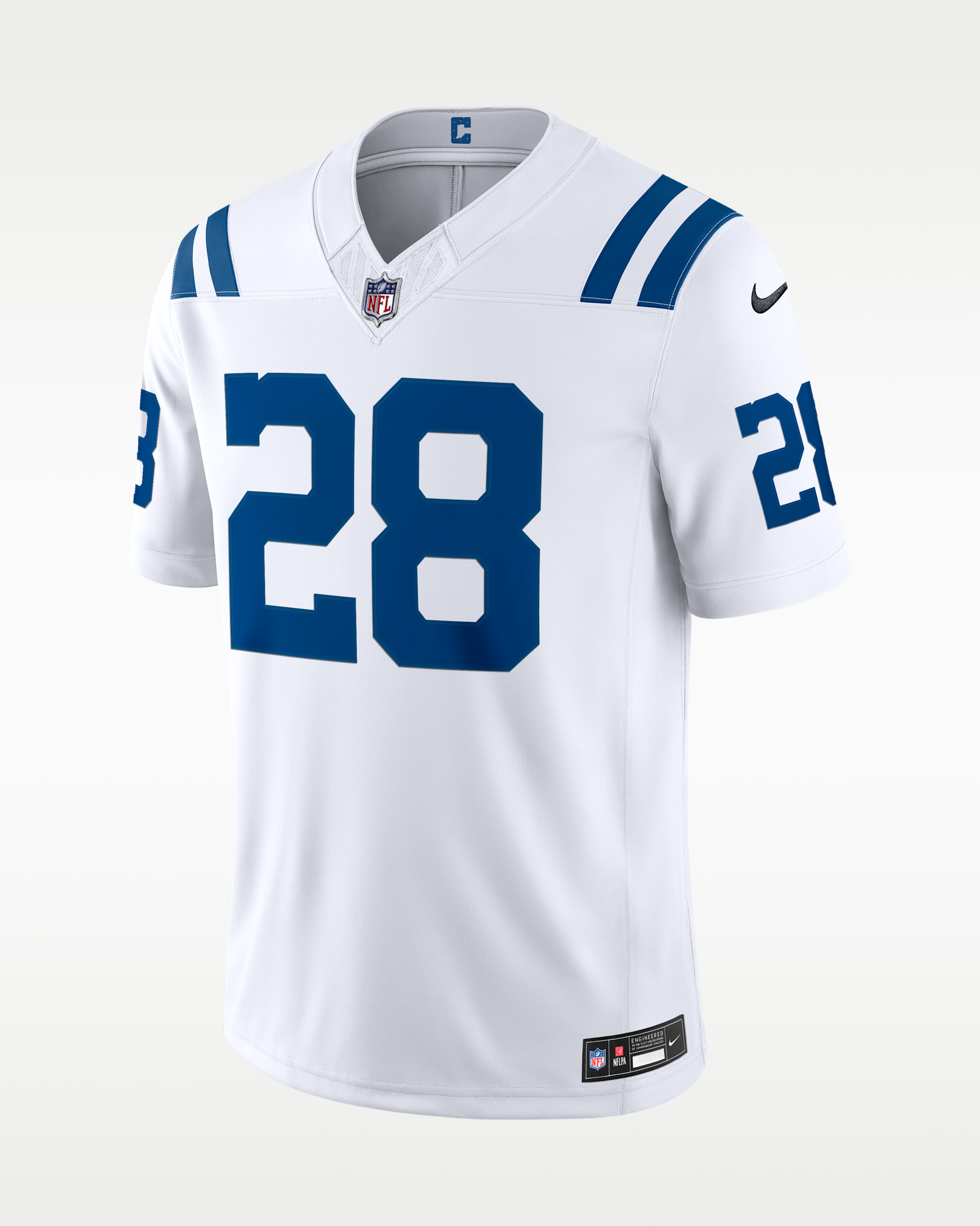 Jonathan Taylor Indianapolis Colts Men's Nike Dri-FIT NFL Limited Jersey - White