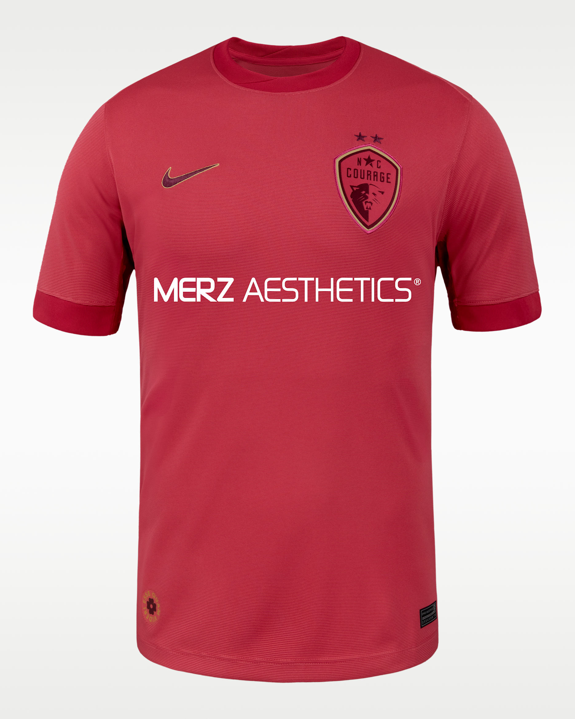 Ashley Sanchez North Carolina Courage 2025 Stadium Away Men's Nike Dri-FIT NWSL Replica Jersey - Aster Pink/Very Berry